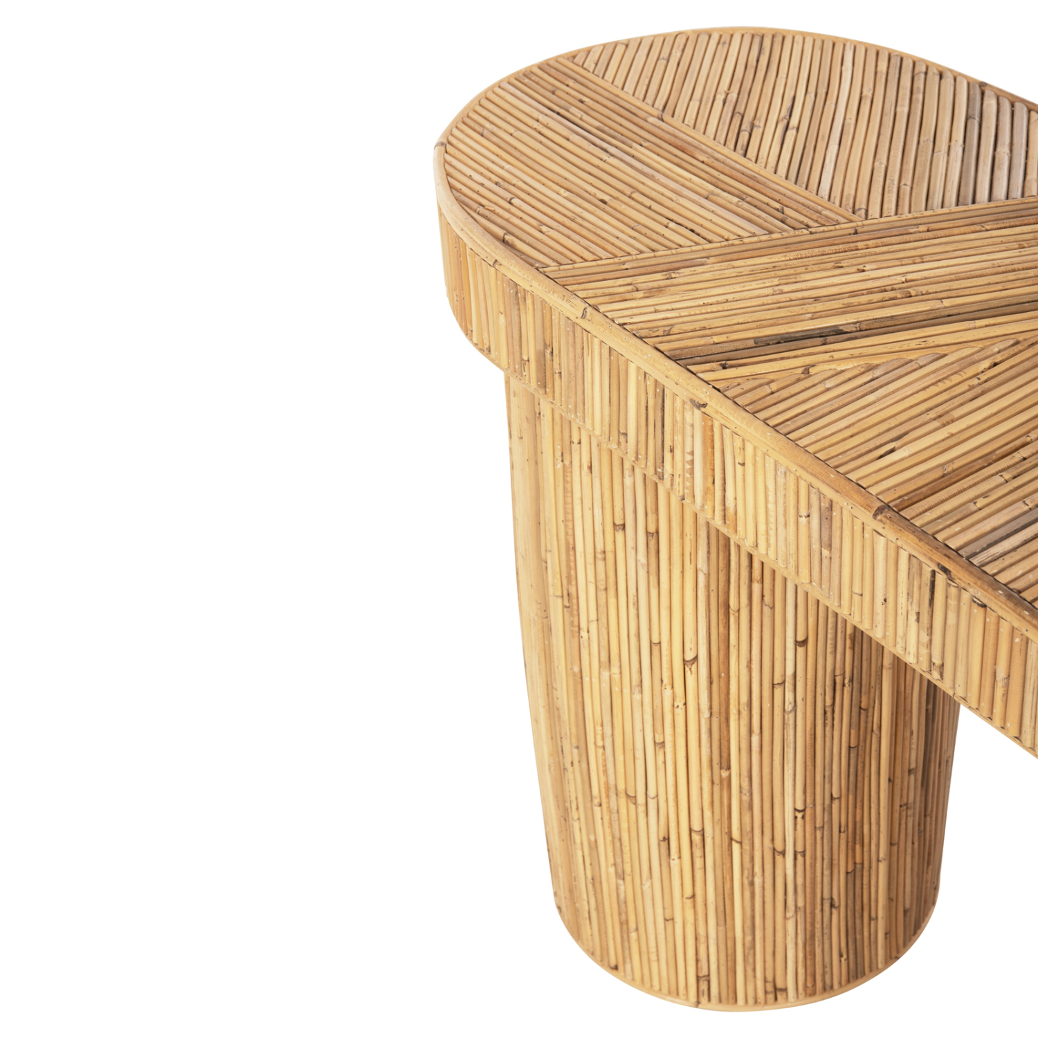 ΚΟΝΣΟΛΑ ΟΒΑΛ GATSBY HM9871 ΦΥΣΙΚΟ RATTAN ΣΕ ΦΥΣΙΚΟ ΧΡΩΜΑ 110x45x74,5Υεκ. 5