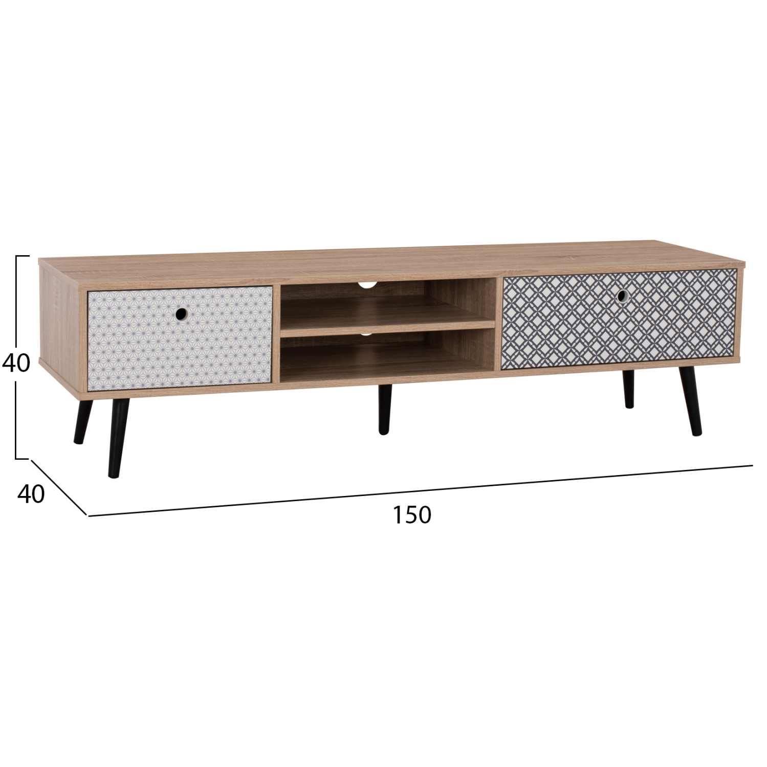 ΕΠΙΠΛΟ TV HATTIE 150x40x40Y εκ. 2