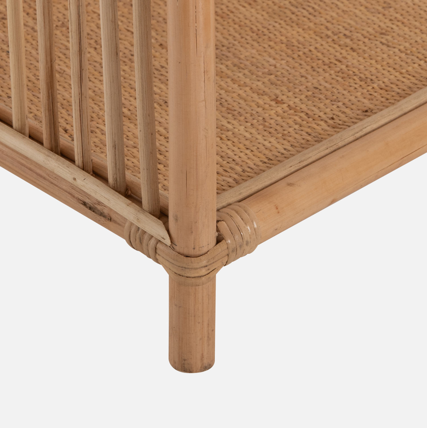 ΒΙΒΛΙΟΘΗΚΗ SIMOK ΑΠΟ ΦΥΣΙΚΟ RATTAN ΣΕ ΦΥΣΙΚΟ ΧΡΩΜΑ 80x40x182Υεκ. 10