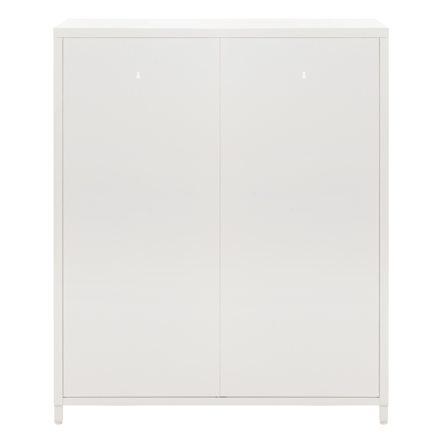 ΜΕΤΑΛΛΙΚΟ ΝΤΟΥΛΑΠΙ ΒΙΤΡΙΝΑ CARIL ΛΕΥΚΟ 80x37-40x102Yεκ. 6