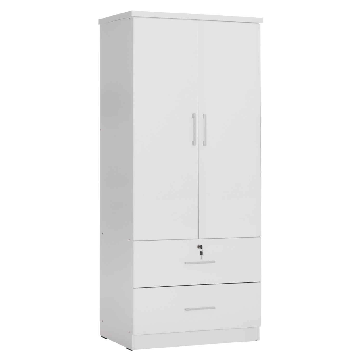 ΝΤΟΥΛΑΠΑ ΜΕ ΣΥΡΤΑΡΙΑ REINA ΛΕΥΚΗ ΜΕΛΑΜΙΝΗ 80x48x183Υεκ. 1