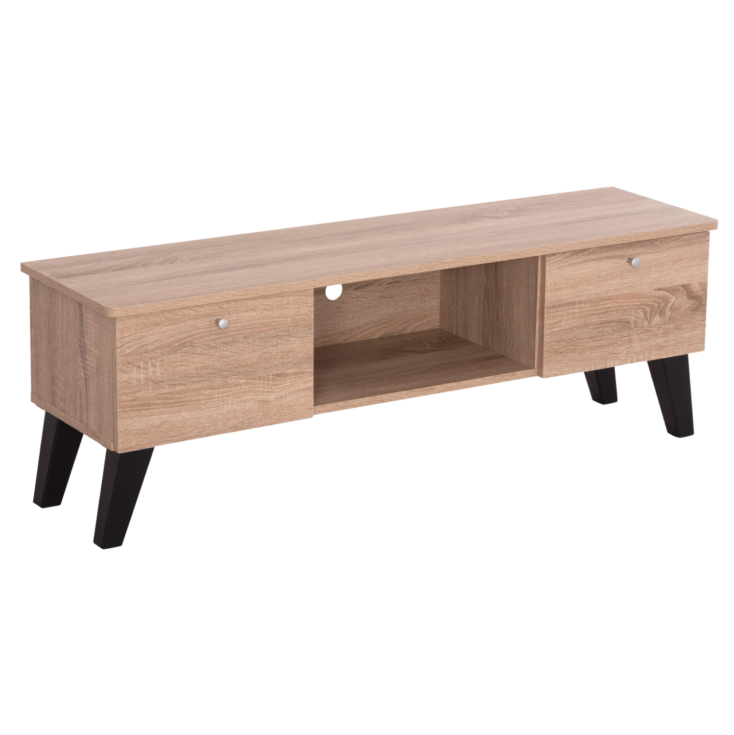 ΕΠΙΠΛΟ ΤΗΛΕΟΡΑΣΗΣ IREN ΜΕΛΑΜΙΝΗ ΣΕ SONAMA OAK-ΜΑΥΡΟ 120x32,5-34x41Yεκ. 1