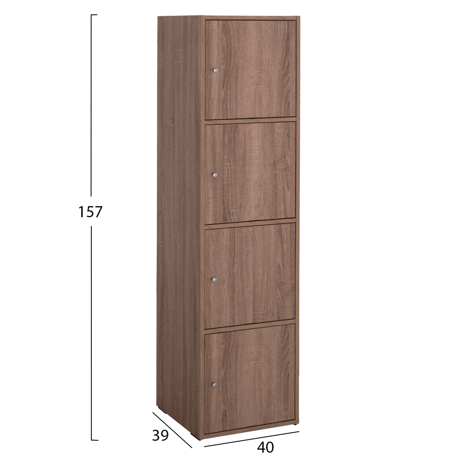 ΝΤΟΥΛΑΠΙ SORIANO SONAMA OAK ΜΕΛΑΜΙΝΗ 40x39-41x157Υεκ. 2