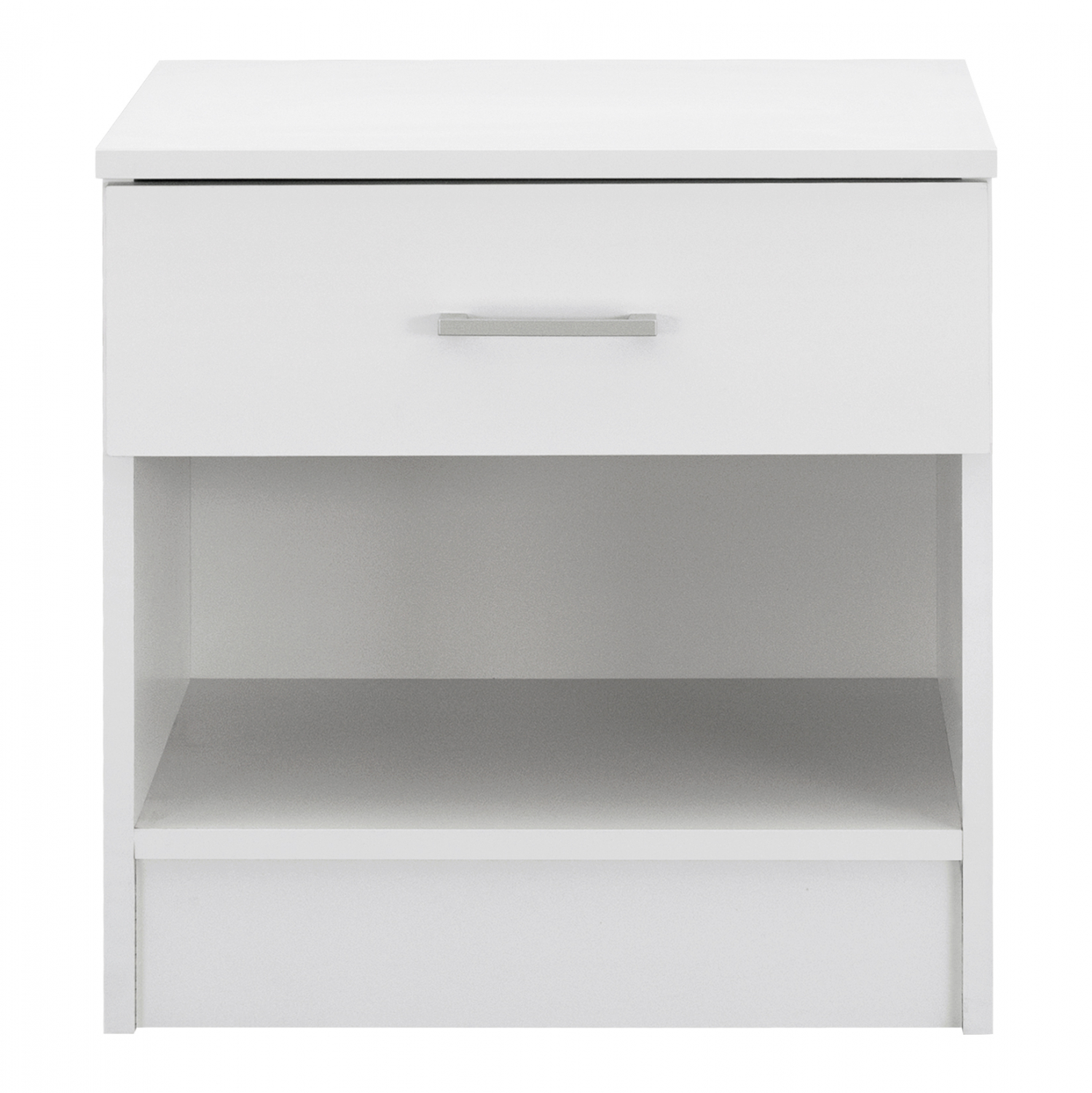 ΚΟΜΟΔΙΝΟ ΜΕ 1 ΣΥΡΤΑΡΙ LANEY ΛΕΥΚΟ 45x35,5x47 εκ. 4