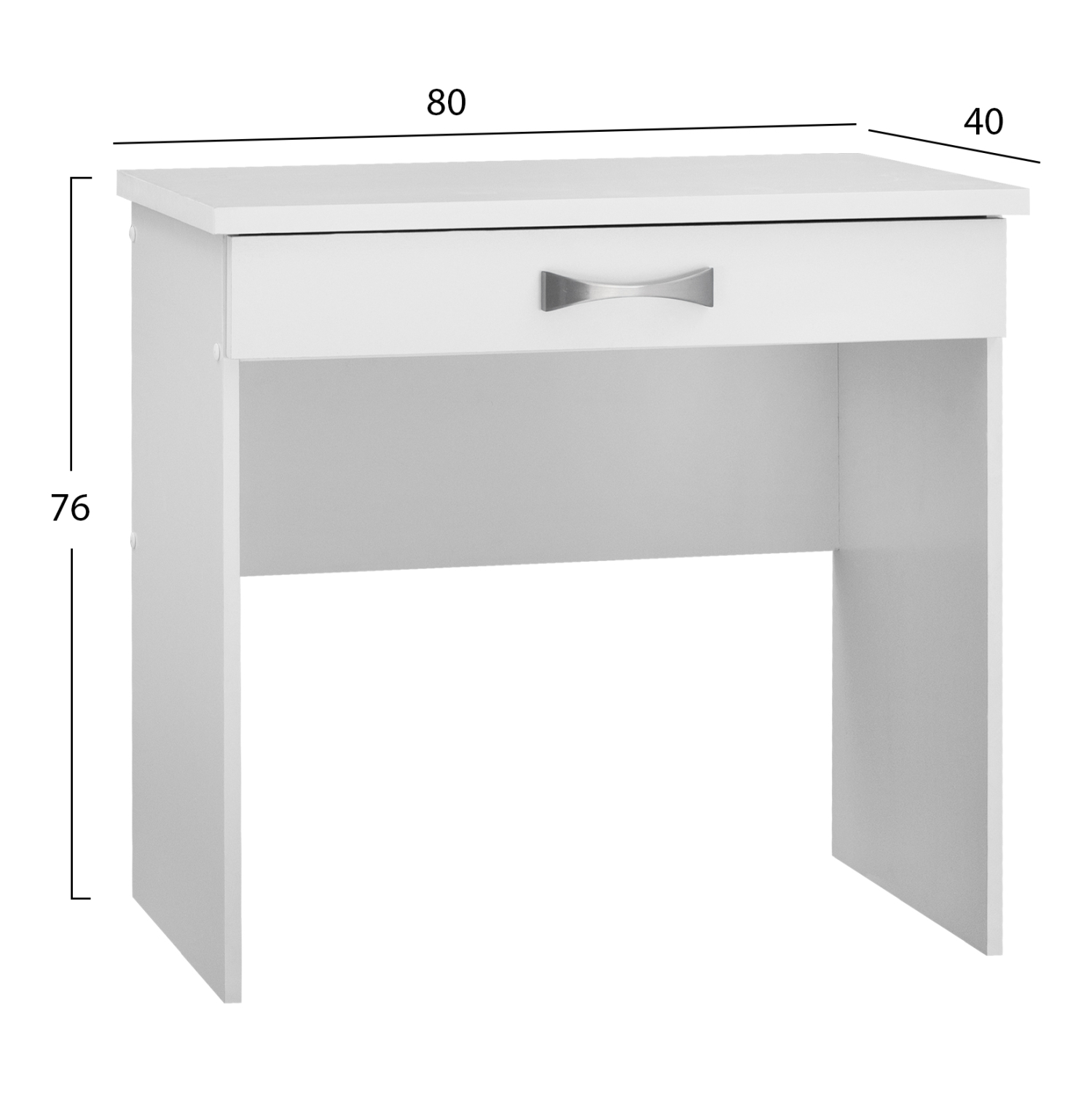 ΤΟΥΑΛΕΤΑ E ΜΕ 1 ΣΥΡΤΑΡΙ ΛΕΥΚΗ 80X40X76 εκ. 2