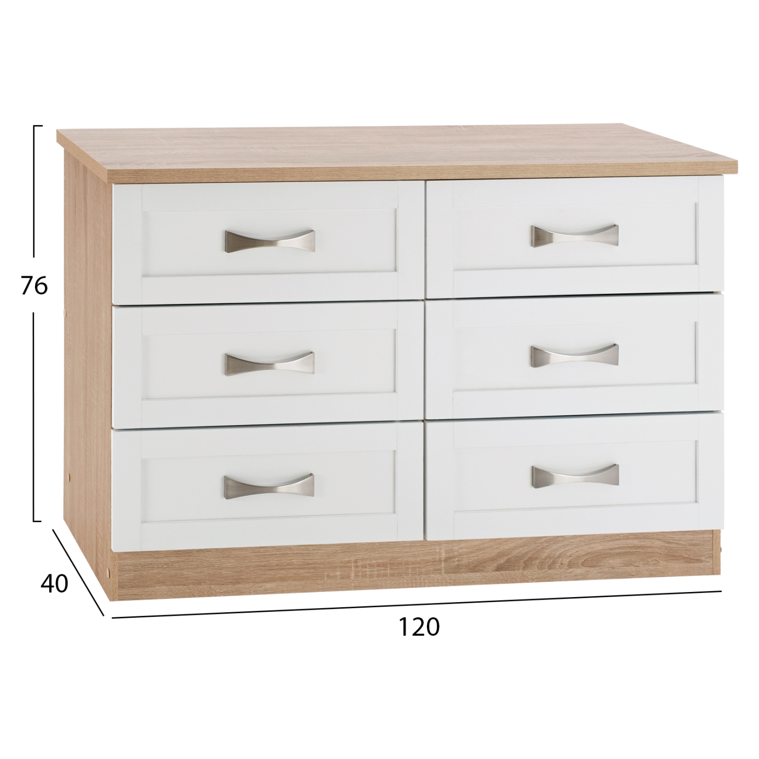 ΤΟΥΑΛΕΤΑ-ΣΥΡΤΑΡΙΕΡΑ MILANI ΜΕ 6 ΣΥΡΤΑΡΙΑ SONAMA-ΛΕΥΚΟ 120X40X76Υ εκ. 2