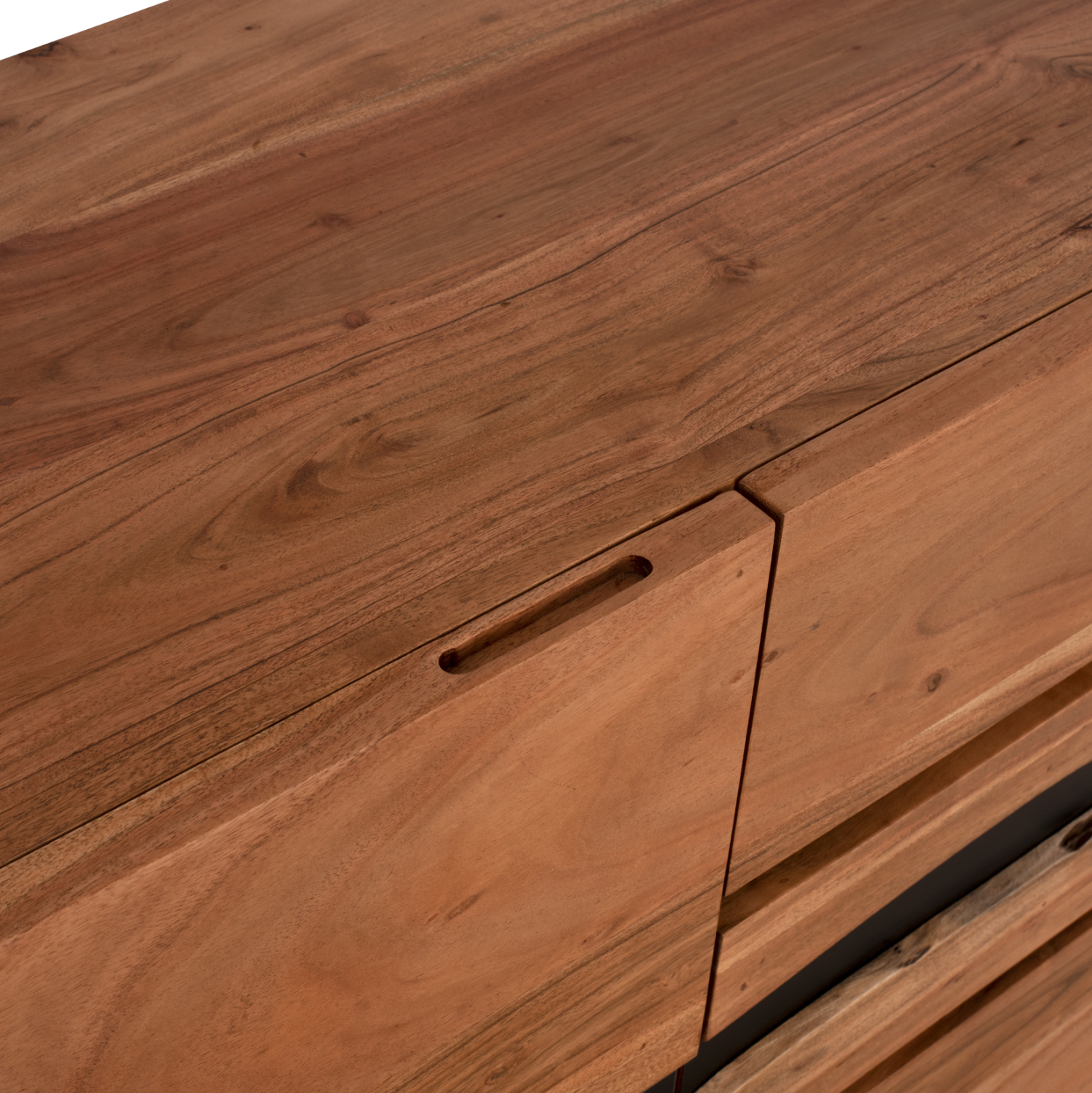 ΜΠΟΥΦΕΣ ΜΕ 3 ΣΥΡΤΑΡΙΑ ALICIA ΑΠΟ ΜΑΣΙΦ ΞΥΛΟ ΑΚΑΚΙΑΣ 148x44x86Υ εκ. 8