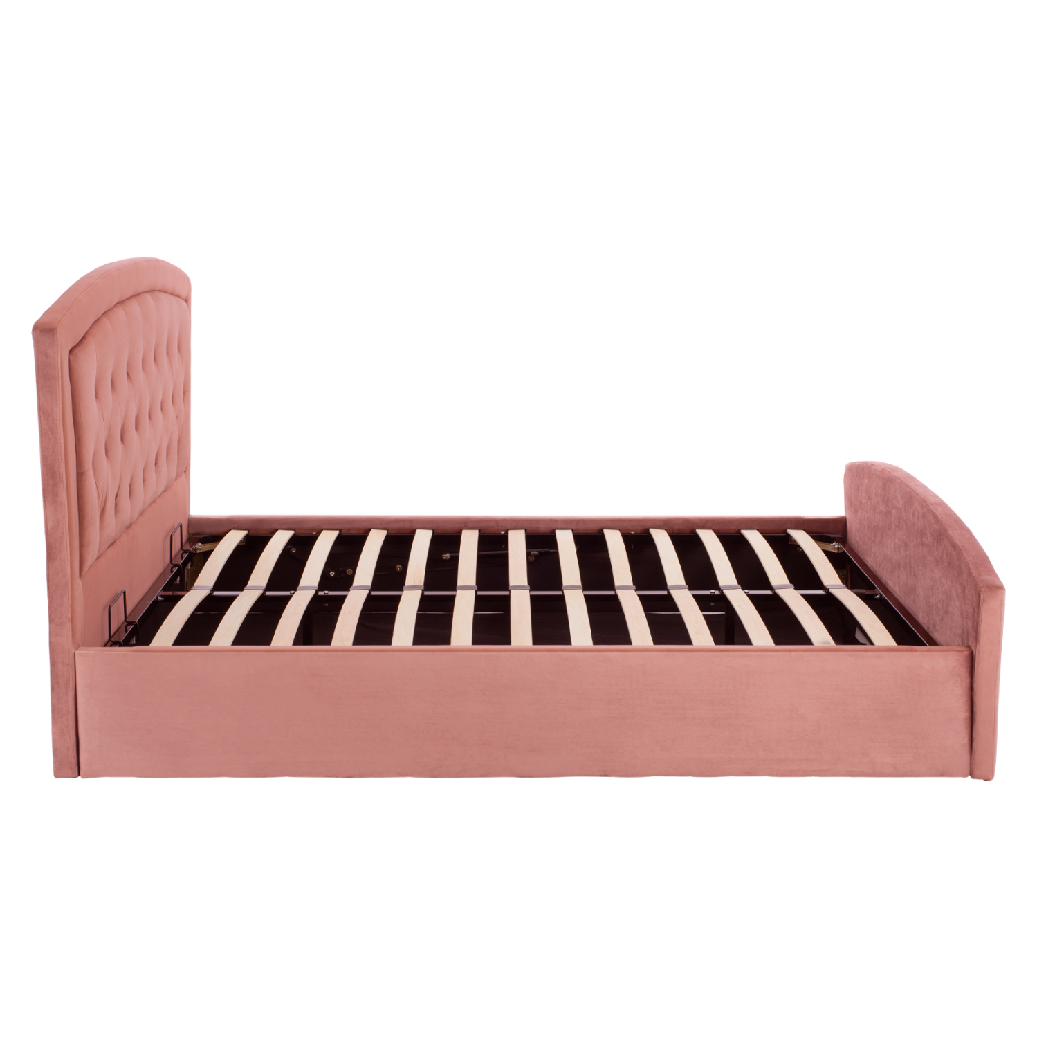 ΚΡΕΒΑΤΙ ODELIA ΒΕΛΟΥΔΟ ΣΑΠΙΟ ΜΗΛΟ ΜΕ ΑΠΟΘΗΚΕΥΤΙΚΟ ΧΩΡΟ 160x200 εκ. 5