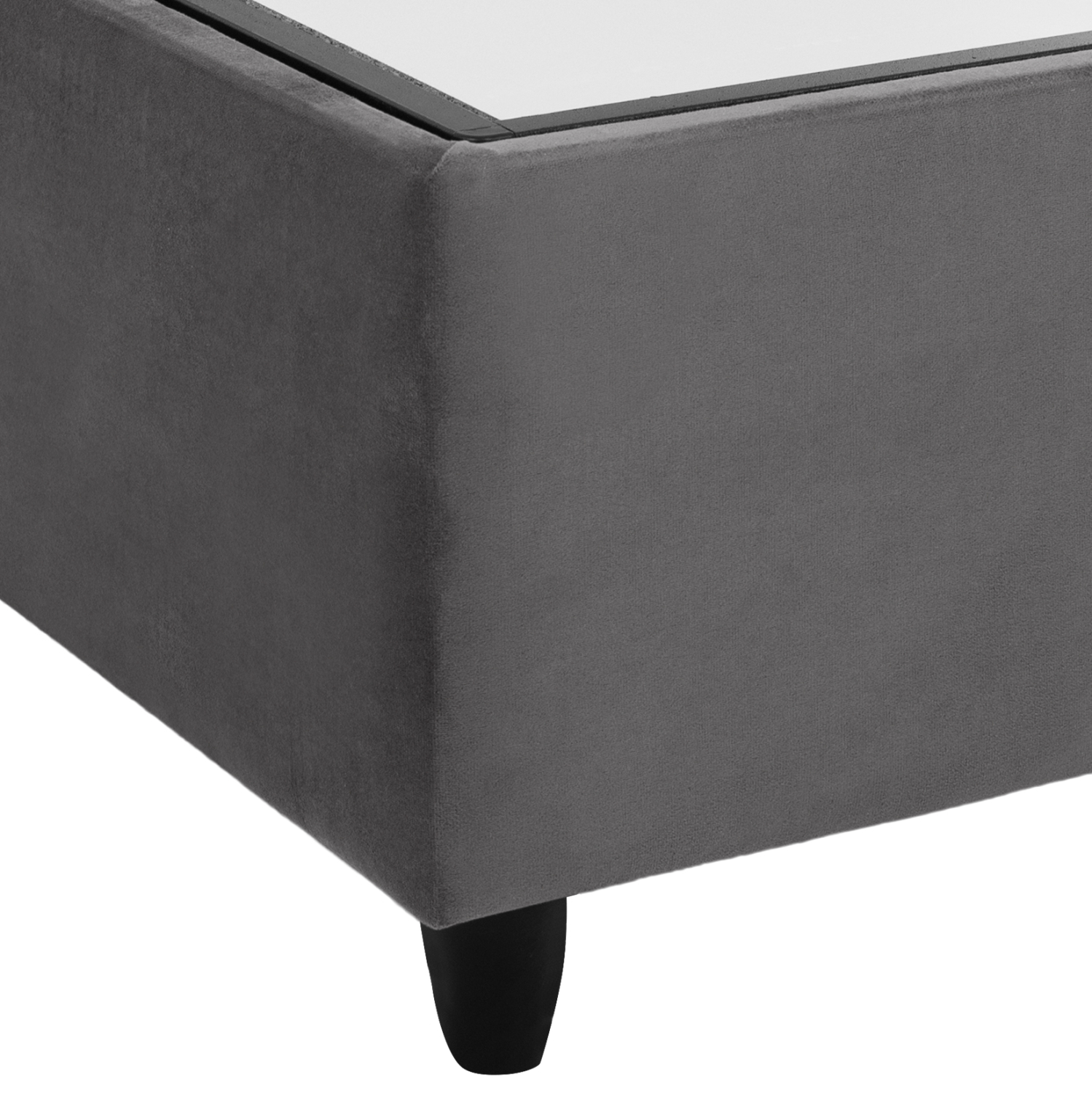 ΚΡΕΒΑΤΙ MALENA ΜΕ ΑΠΟΘΗΚΕΥΤΙΚΟ ΑΠΟ ΓΚΡΙ ΒΕΛΟΥΔΟ ΓΙΑ ΣΤΡΩΜΑ 160x200 εκ. 7