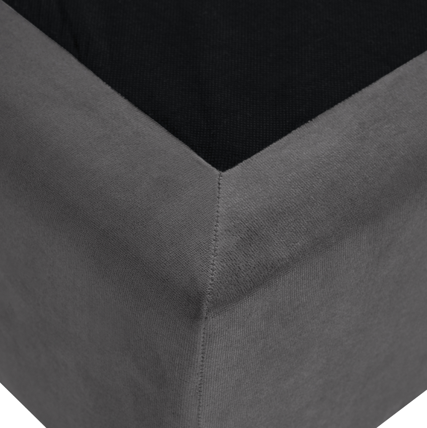 ΚΡΕΒΑΤΙ MALENA ΑΠΟ ΓΚΡΙ ΒΕΛΟΥΔΟ ΓΙΑ ΣΤΡΩΜΑ 150x200 εκ. 7