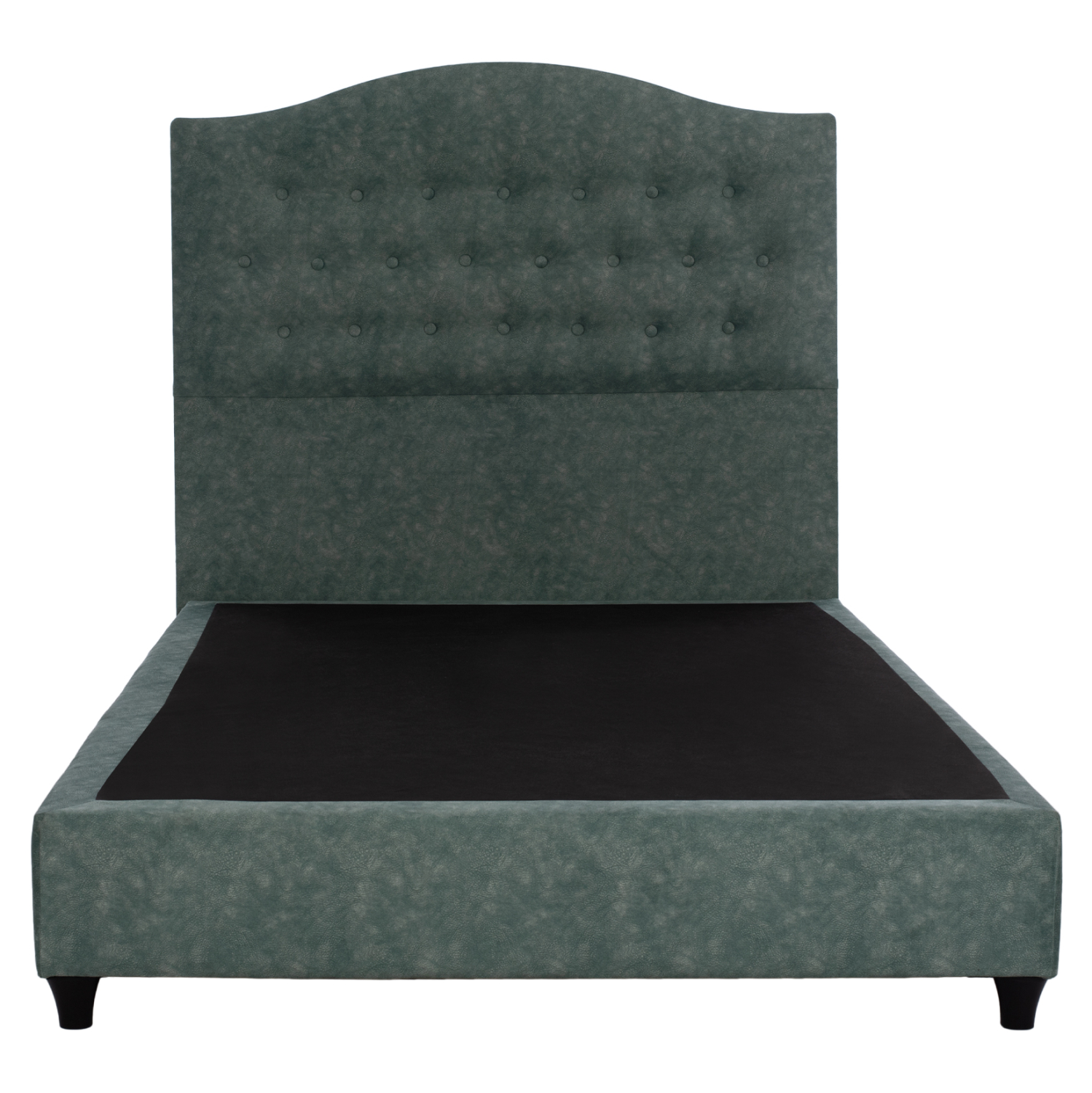 ΚΡΕΒΑΤΙ MALENA ΑΠΟ ΠΡΑΣΙΝΟ ΥΦΑΣΜΑ τύπου NUBUCK, ΓΙΑ ΣΤΡΩΜΑ 120x200 εκ. 4