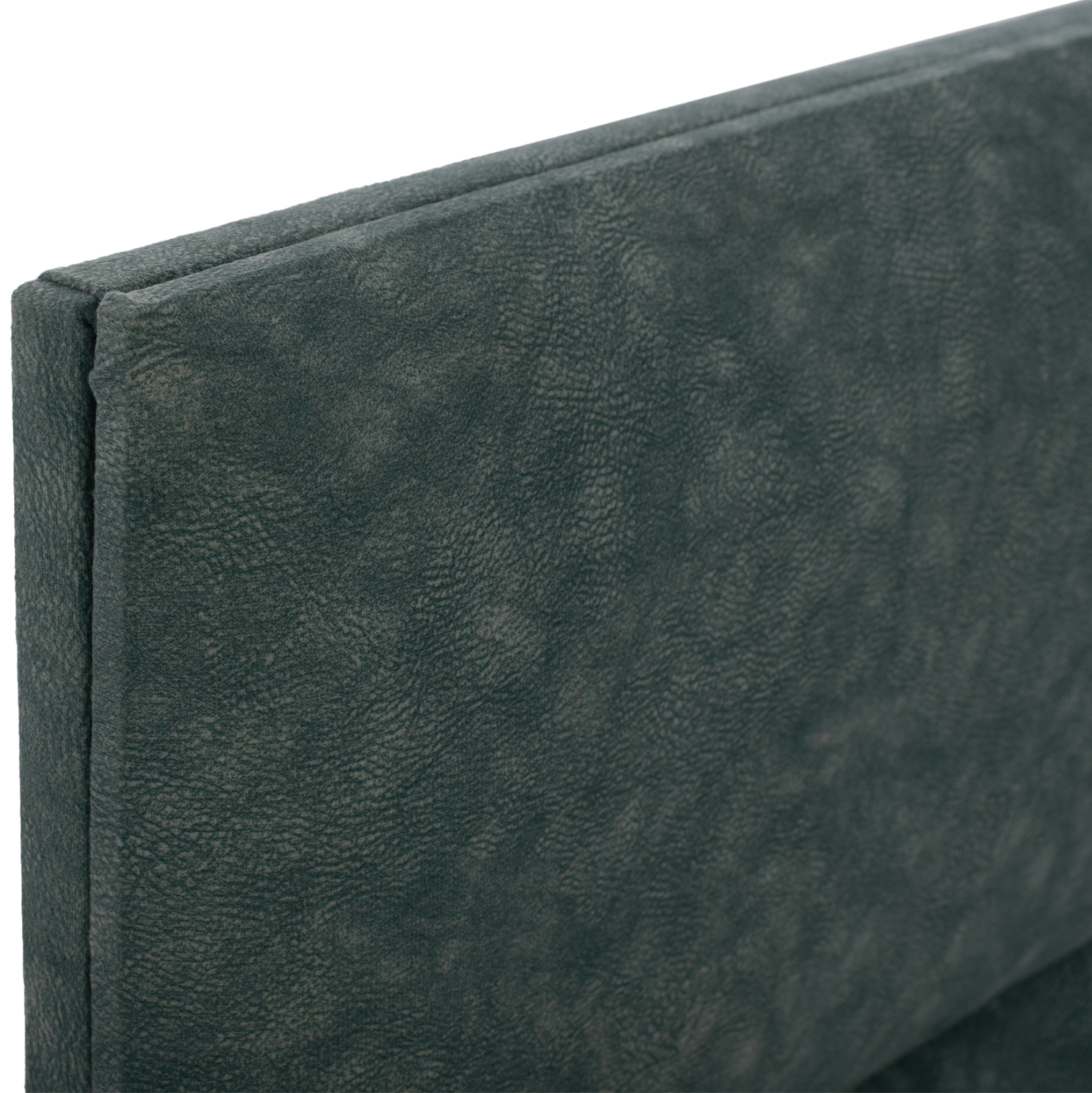 ΚΡΕΒΑΤΙ MILO ΜΕ ΑΠΟΘΗΚΕΥΤΙΚΟ ΠΡΑΣΙΝΟ ΥΦΑΣΜΑ τύπου NUBUCK ΓΙΑ ΣΤΡΩΜΑ 160x200 εκ. 10