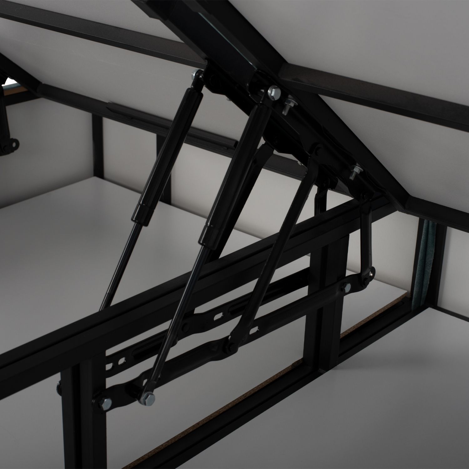 ΚΡΕΒΑΤΙ MILO ΜΕ ΑΠΟΘΗΚΕΥΤΙΚΟ ΠΡΑΣΙΝΟ ΥΦΑΣΜΑ τύπου NUBUCK ΓΙΑ ΣΤΡΩΜΑ 160x200 εκ. 9