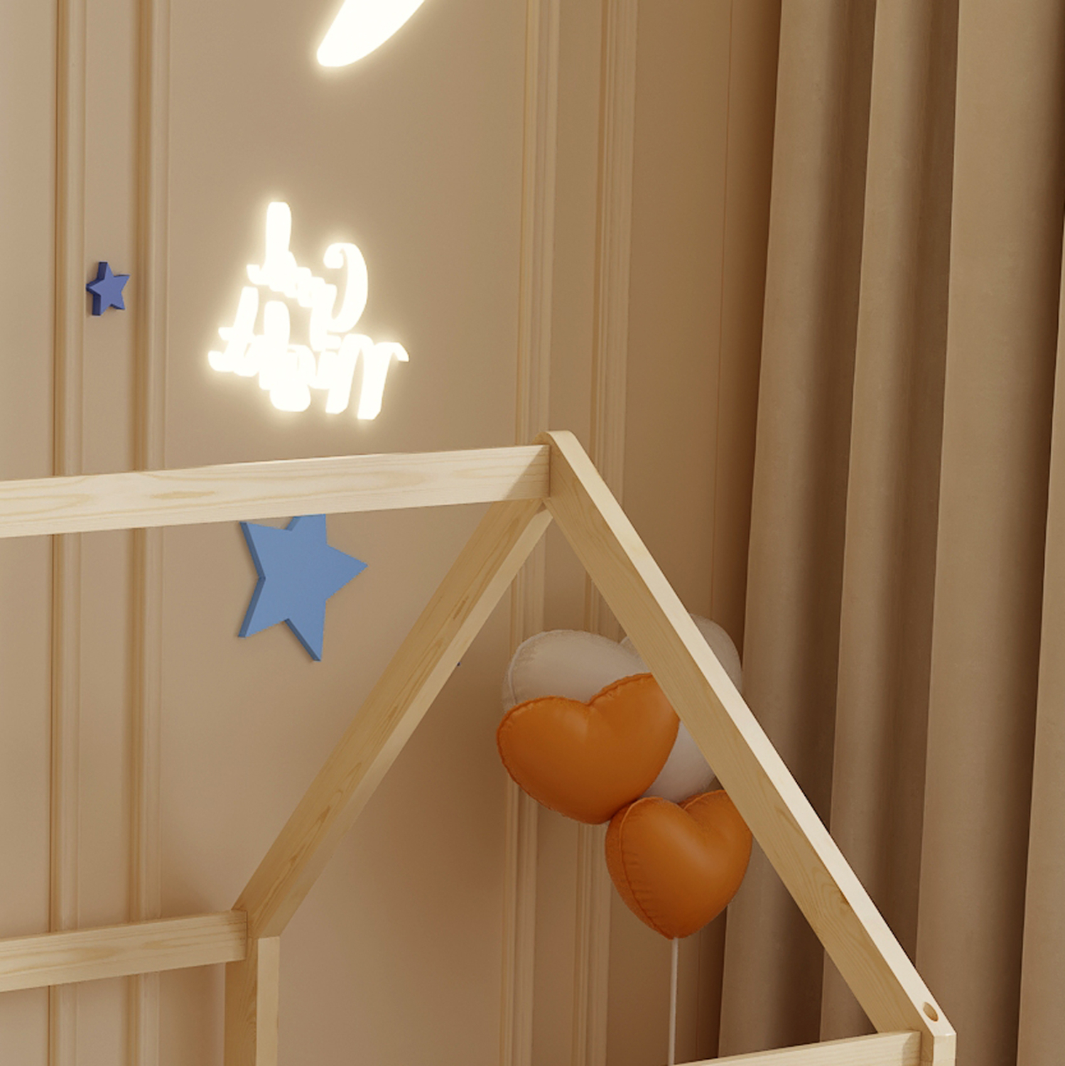 ΚΡΕΒΑΤΙ ΠΑΙΔΙΚΟ PEPE τ.MONTESSORI ΞΥΛΟ ΠΕΥΚΟ ΦΥΣΙΚΟ- 190x90εκ 5