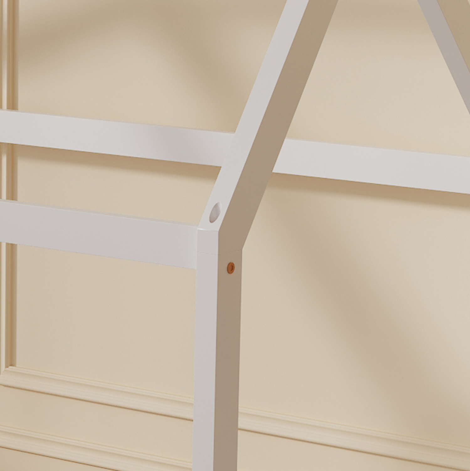 ΚΡΕΒΑΤΙ ΠΑΙΔΙΚΟ PEPE τ.MONTESSORI ΞΥΛΟ ΠΕΥΚΟ ΛΕΥΚΟ- 140x70εκ 6