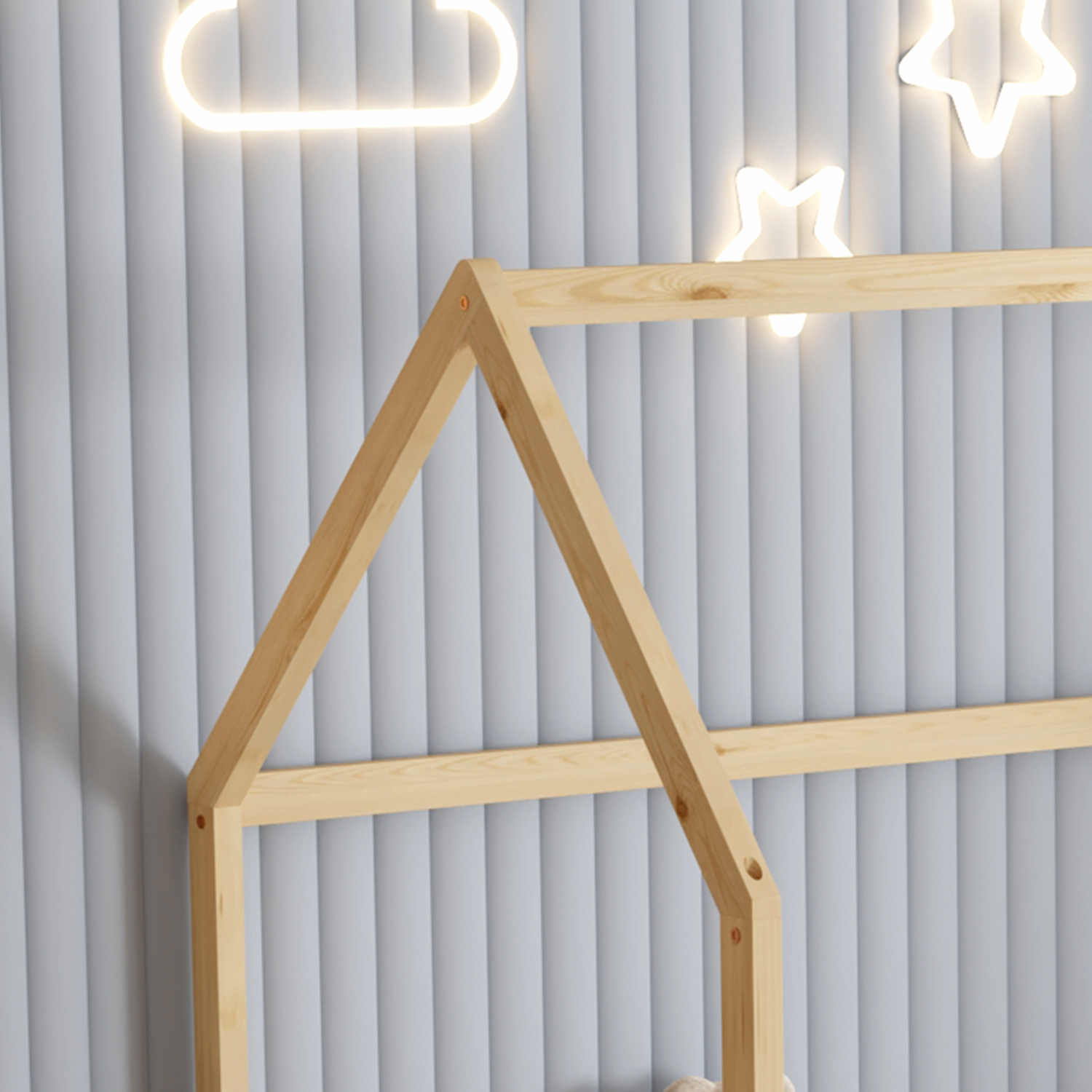 ΚΡΕΒΑΤΙ ΠΑΙΔΙΚΟ ΜΕ ΚΑΓΚΕΛΑ PHYLLIS τ.MONTESSORI ΞΥΛΟ ΠΕΥΚΟ ΦΥΣΙΚΟ-190x90εκ. 6