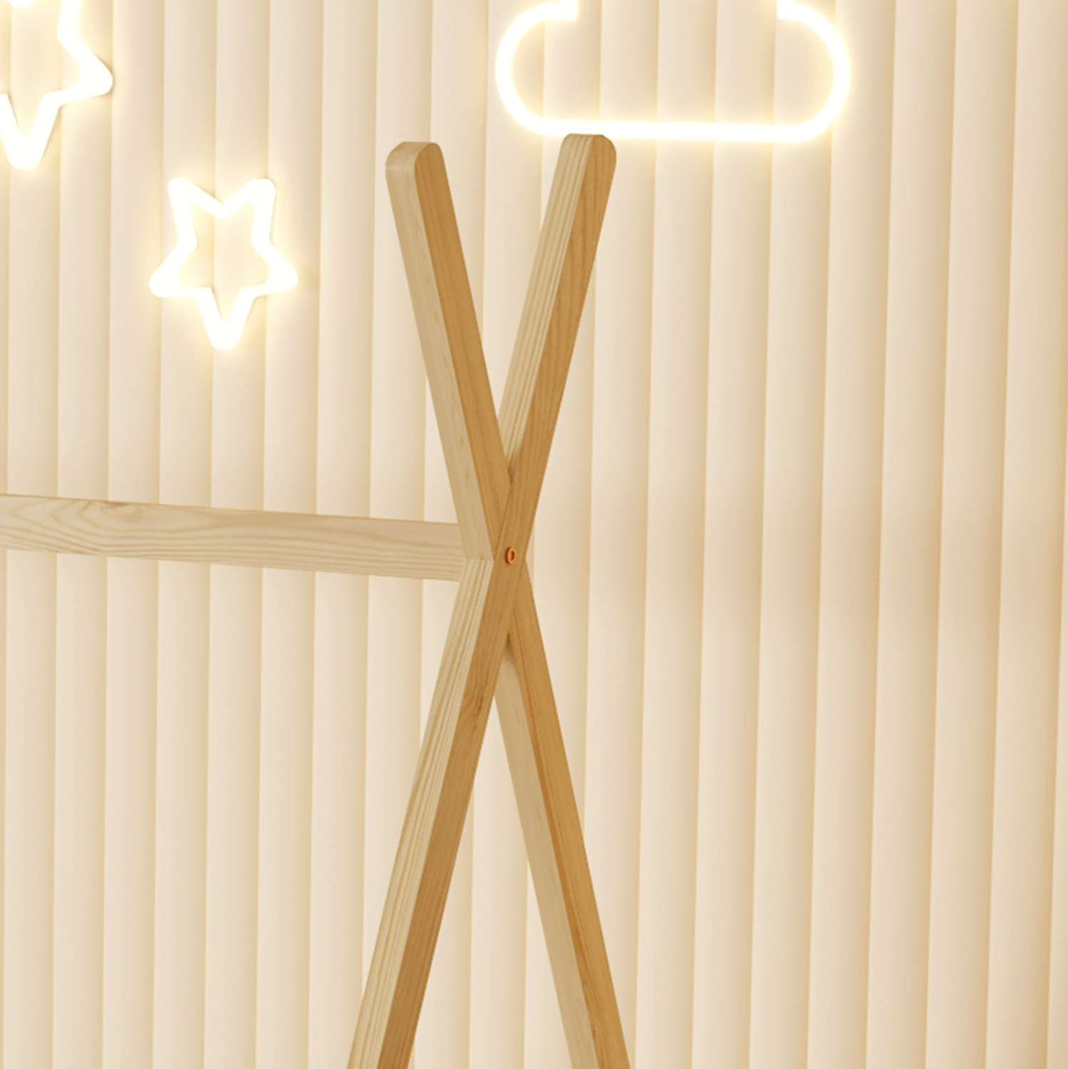 ΚΡΕΒΑΤΙ ΠΑΙΔΙΚΟ MUNK τ.MONTESSORI ΜΑΣΙΦ ΞΥΛΟ ΠΕΥΚΟΥ ΦΥΣΙΚΟ- 190x90εκ 7