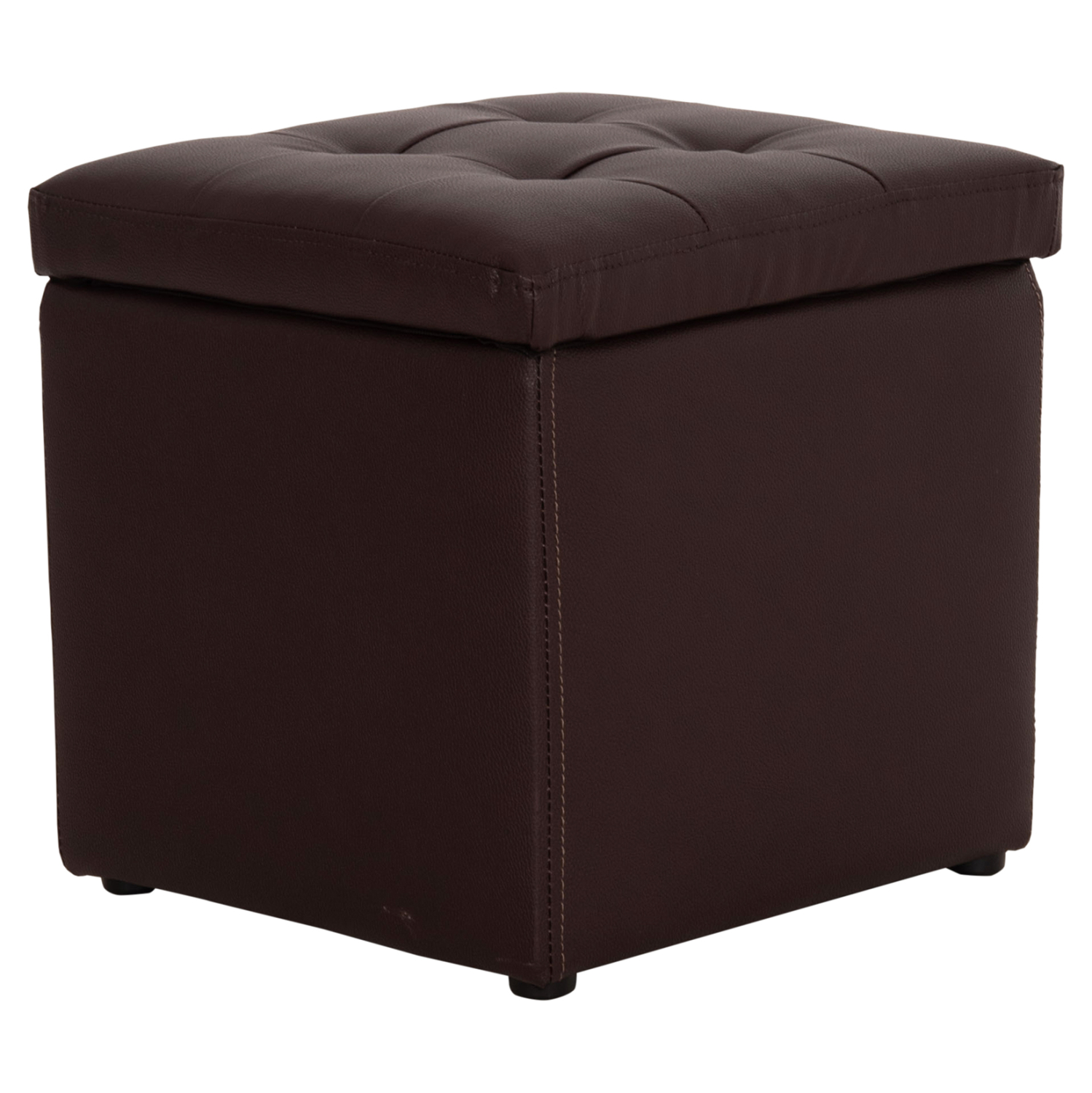 ΣΚΑΜΠΩ ΜΕ ΑΠΟΘΗΚΕΥΤΙΚΟ ΧΩΡΟ PU ΚΑΦΕ CUBE 36,5x36,5x36Υεκ. 4