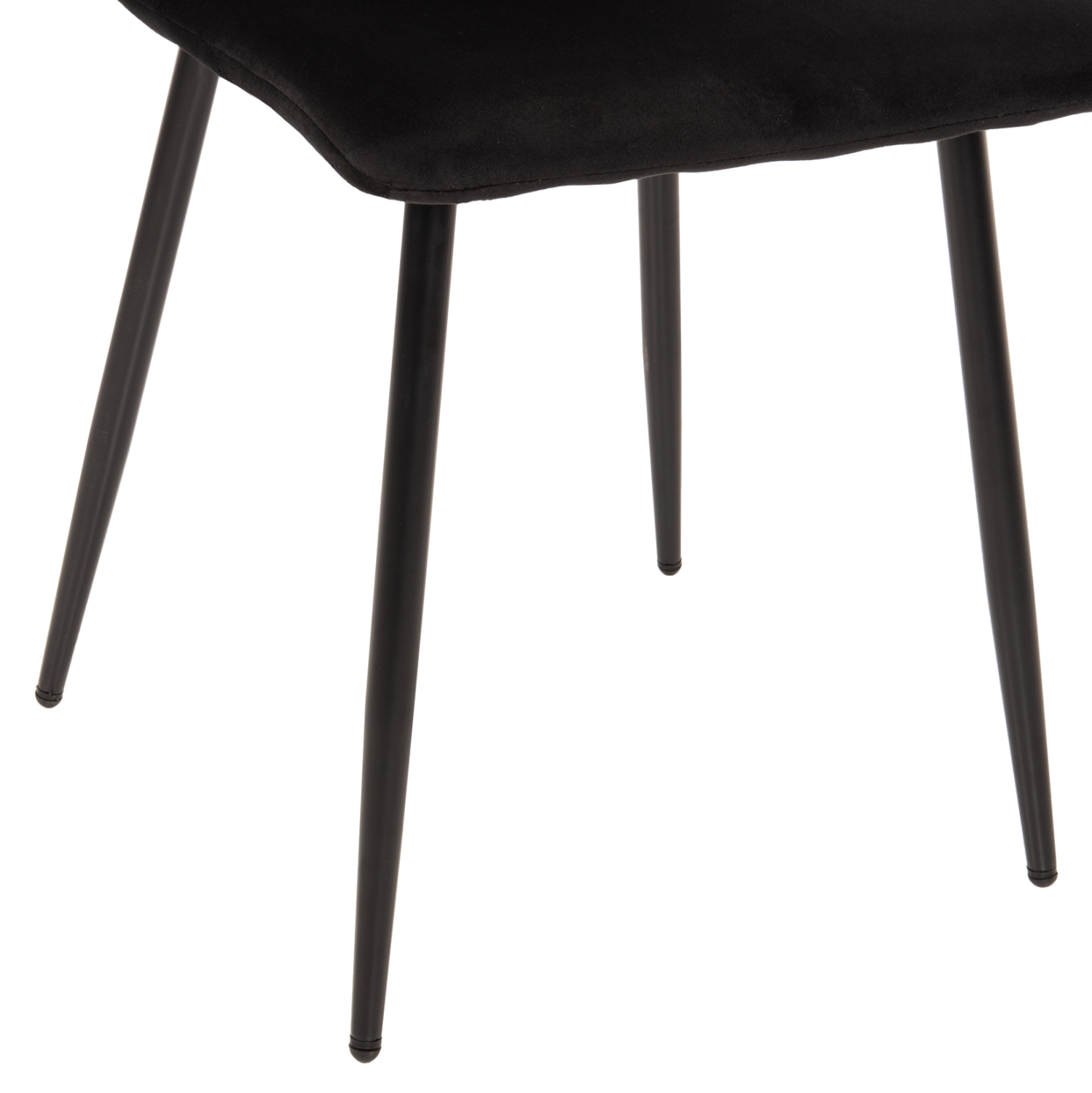 ΚΑΡΕΚΛΑ LATRELL ΒΕΛΟΥΔΟ ΜΑΥΡΟ ΜΕ ΜΑΥΡΑ ΜΕΤΑΛΛΙΚΑ ΠΟΔΙΑ 43x54x88Υεκ. 9