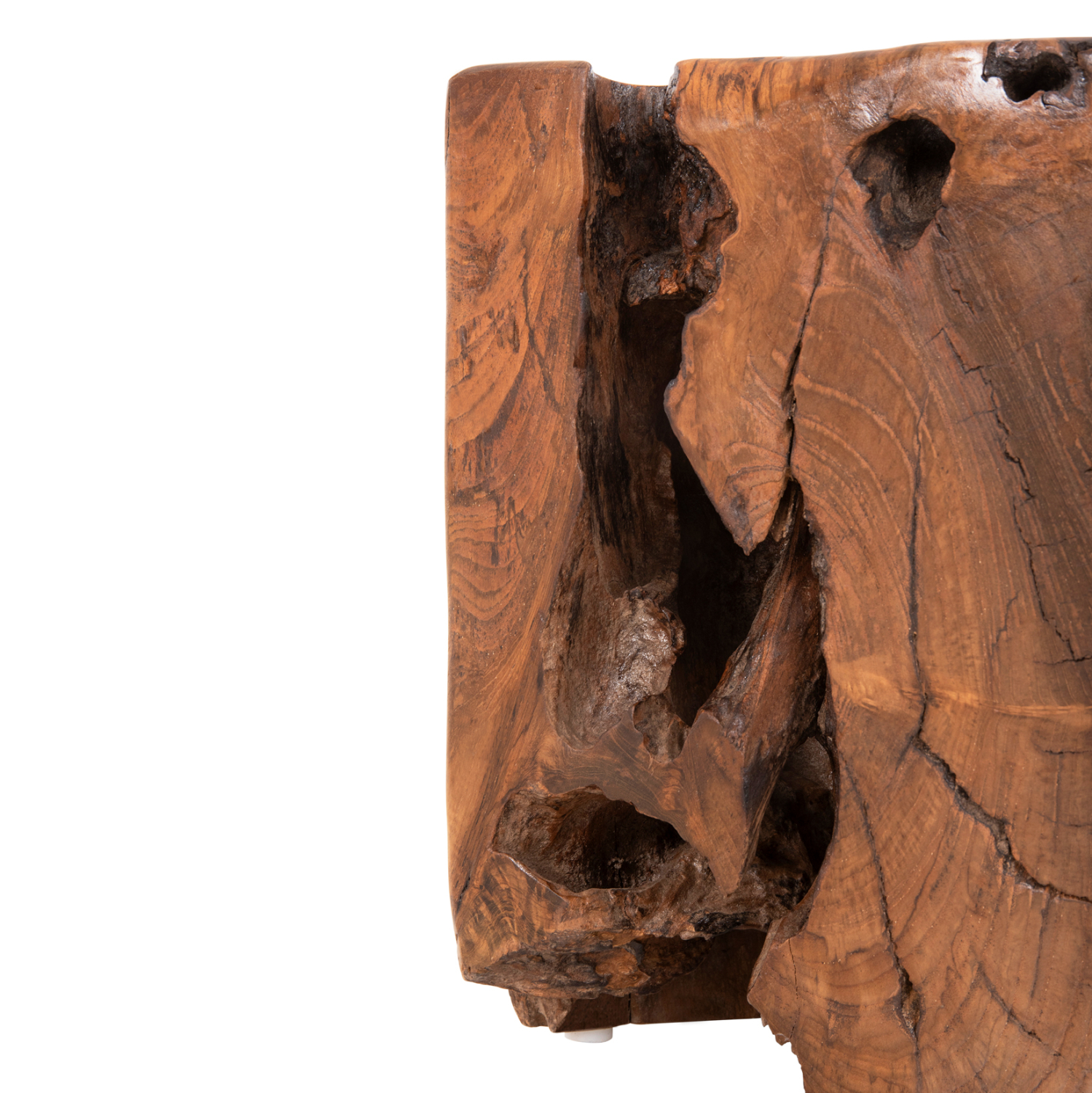 ΣΚΑΜΠΟ ΧΑΜΗΛΟΥ ΥΨΟΥΣ KUMO ΜΑΣΙΦ ΞΥΛΟ TΕΑK ΦΥΣΙΚΟ 30X30X40Υεκ. 6