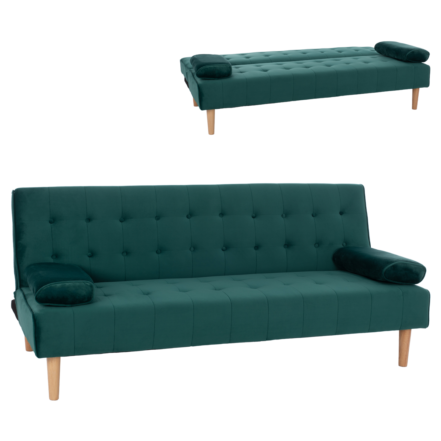 ΚΑΝΑΠΕΣ ΚΡΕΒΑΤΙ WANDA ΜΕ ΒΕΛΟΥΔΟ ΚΥΠΑΡΙΣΣΙ 188X83X83Y εκ. 1