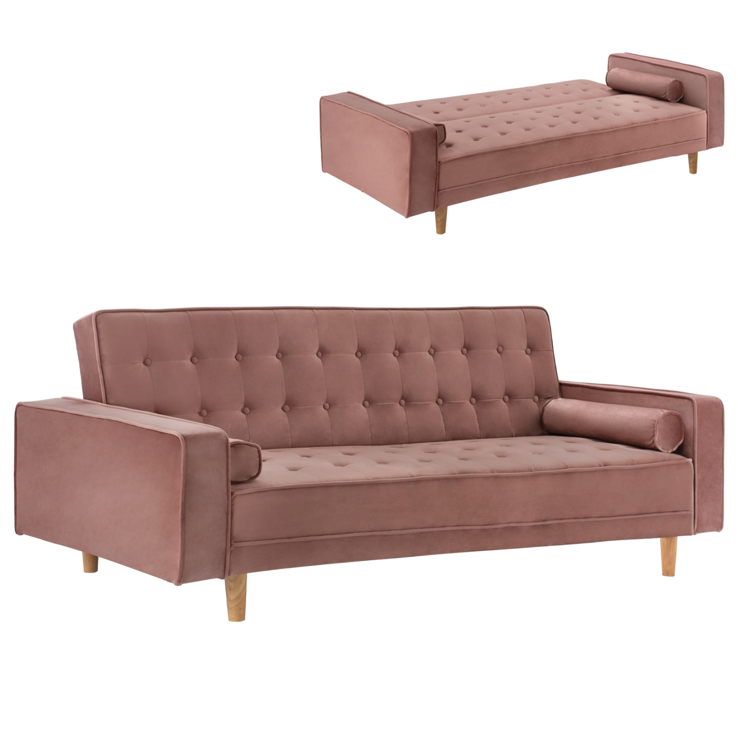 ΚΑΝΑΠΕΣ ΚΡΕΒΑΤΙ SALVADOR ΒΕΛΟΥΔΟ ΣΑΠΙΟ ΜΗΛΟ 223X90X80Y εκ. 1
