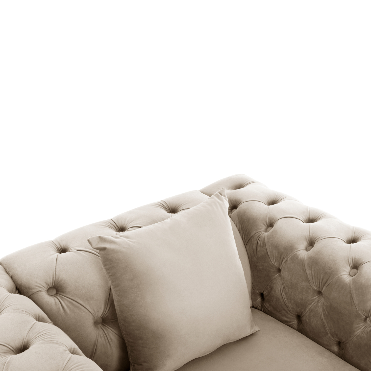 ΠΟΛΥΘΡΟΝΑ τ.CHESTERFIELD MOBAR ΚΡΕΜ ΒΕΛΟΥΔΟ-ΜΕΤΑΛΛΙΚΑ ΠΟΔΙΑ 99x86,5x77Υεκ. 8