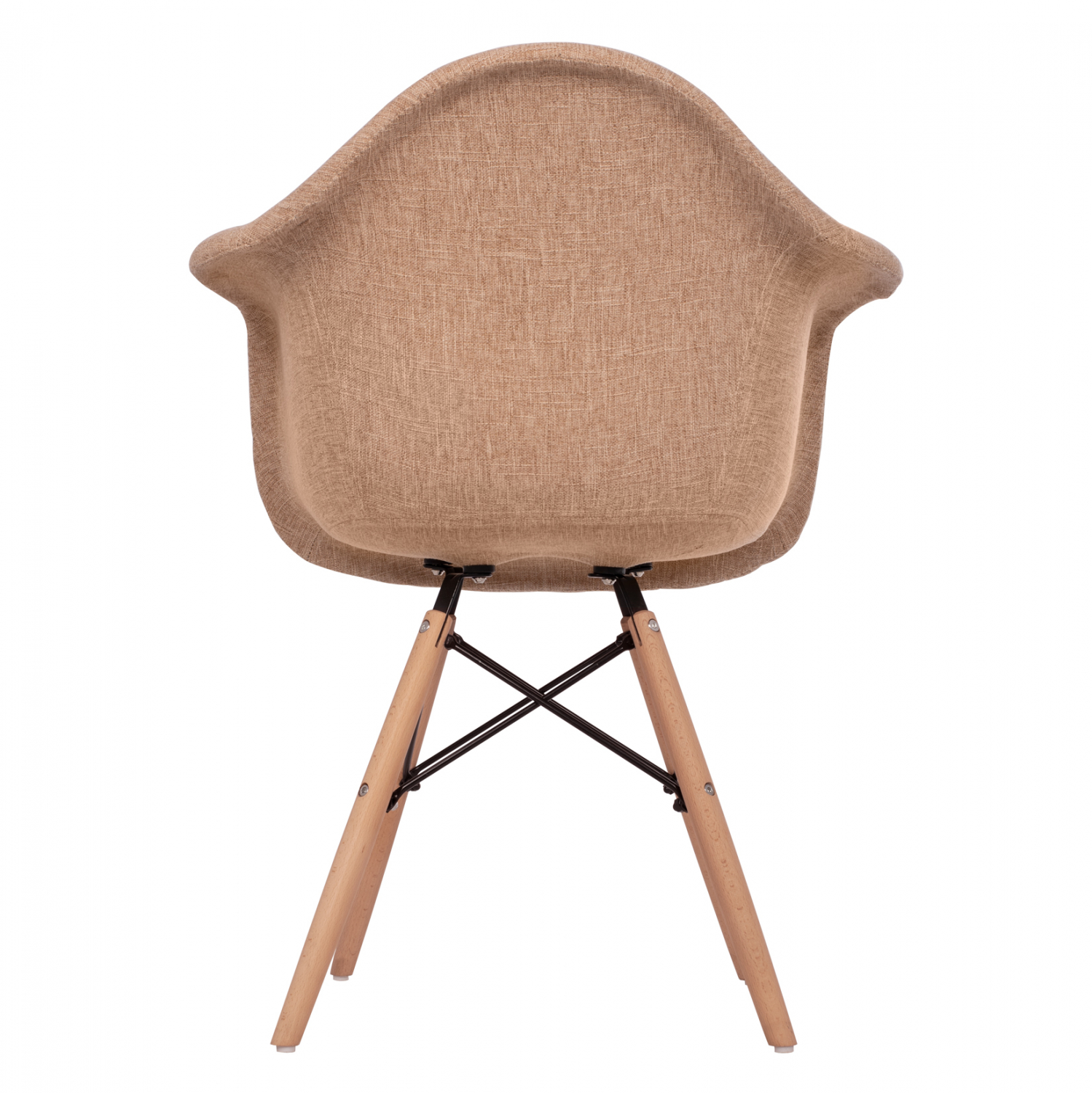 ΠΟΛΥΘΡΟΝΑ ΜΕ ΞΥΛΙΝΑ ΠΟΔΙΑ & ΜΕ ΥΦΑΣΜΑ ΜΠΕΖ MIRTO 63x57x81 εκ. 6