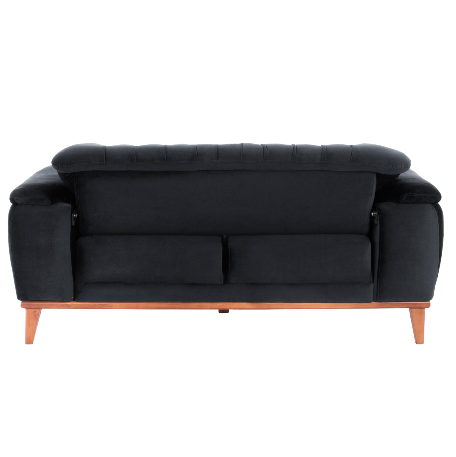 ΚΑΝΑΠΕΣ ΚΡΕΒΑΤΙ BENNINGTON 2ΘΕΣΙΟΣ ΜΑΥΡΟΣ 180x95x80 εκ. 6