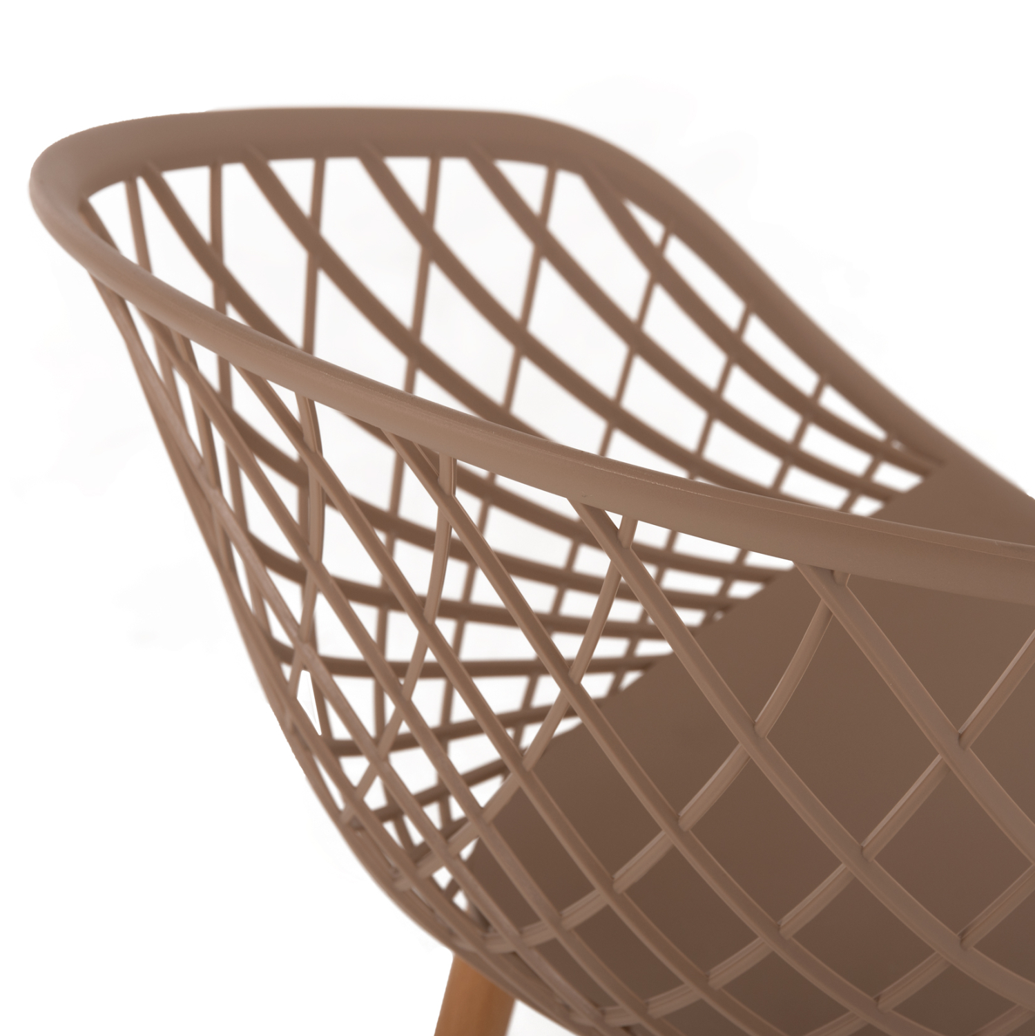 ΠΟΛΥΘΡΟΝΑ ΠΟΛΥΠΡΟΠΥΛΕΝΙΟΥ ΚΑΠΟΥΤΣΙΝΟ ΜΕΤΑΛΛΙΚΑ ΠΟΔΙΑ ARIADNE 63x56x80Y εκ. 7