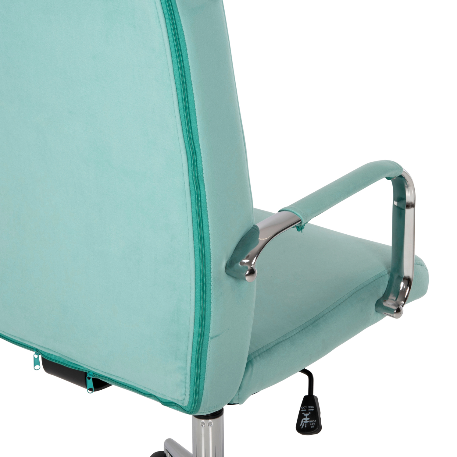 ΚΑΡΕΚΛΑ ΓΡΑΦΕΙΟΥ JOSEF ΜΕΝΤΑ ΒΕΛΟΥΔΟ-INOX ΒΑΣΗ 58x61x105-113Yεκ. 10