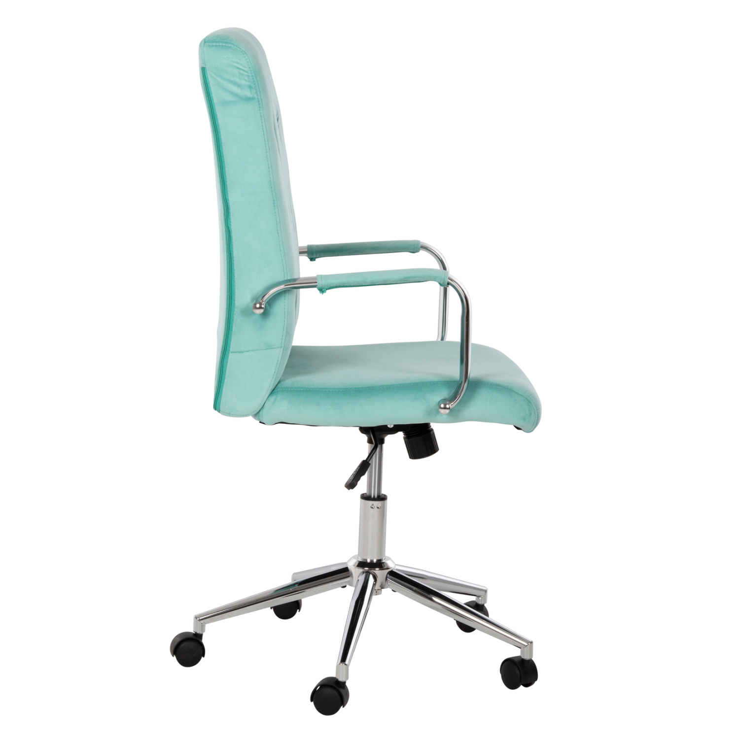 ΚΑΡΕΚΛΑ ΓΡΑΦΕΙΟΥ JOSEF ΜΕΝΤΑ ΒΕΛΟΥΔΟ-INOX ΒΑΣΗ 58x61x105-113Yεκ. 4
