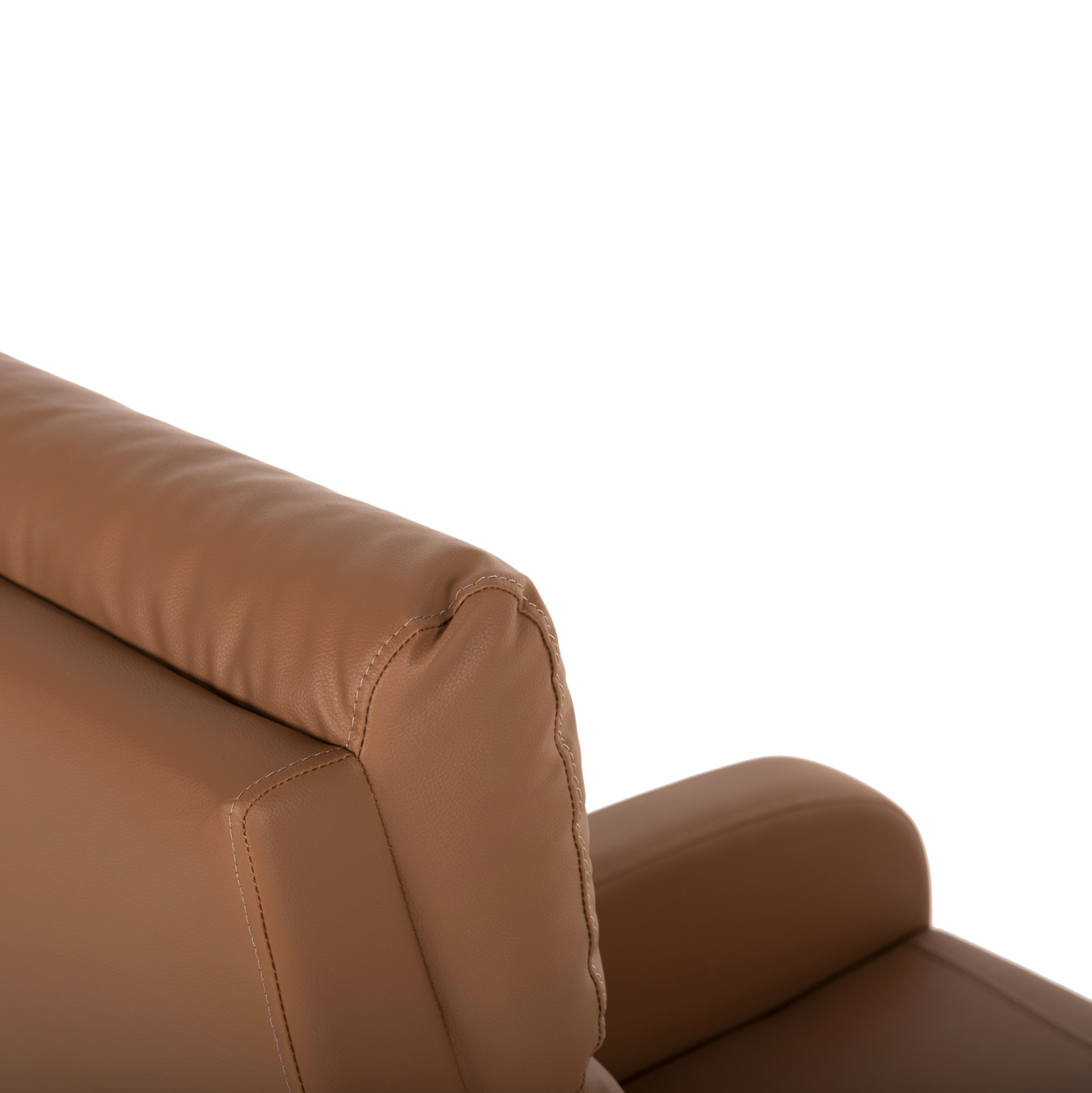 ΠΟΛΥΘΡΟΝΑ RELAX HIBER ΚΑΦΕ PU 67,5x90x104Υ εκ. 8