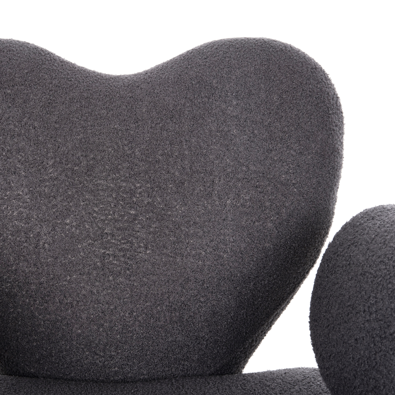 ΠΟΛΥΘΡΟΝΑ HARTT ΓΚΡΙ TEDDY ΥΦΑΣΜΑ 84x74x87Yεκ. 8