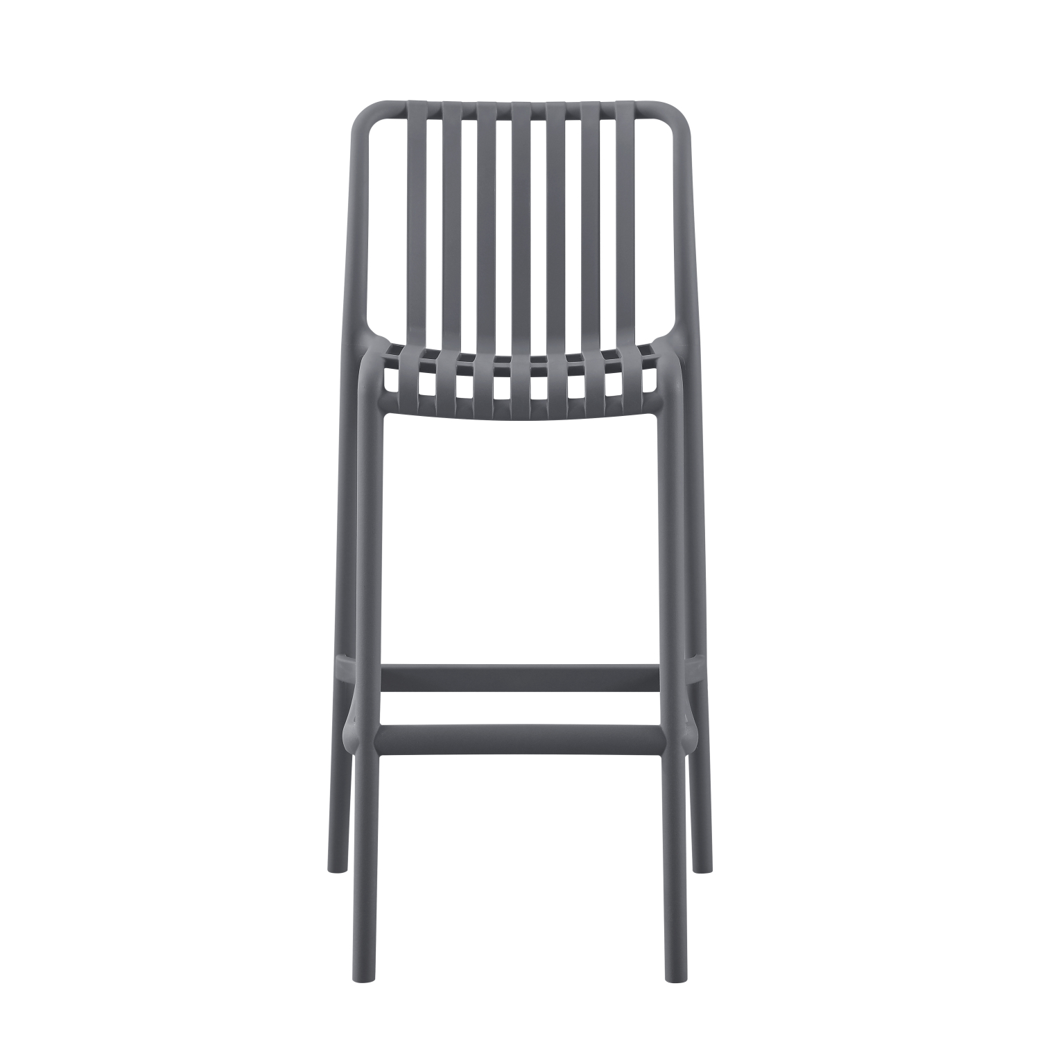 ΣΚΑΜΠΟ BAR ΠΟΛΥΠΡΟΠΥΛΕΝΙΟΥ CONVEE ΓΚΡΙ 38,5x49,5x102Υεκ. 2