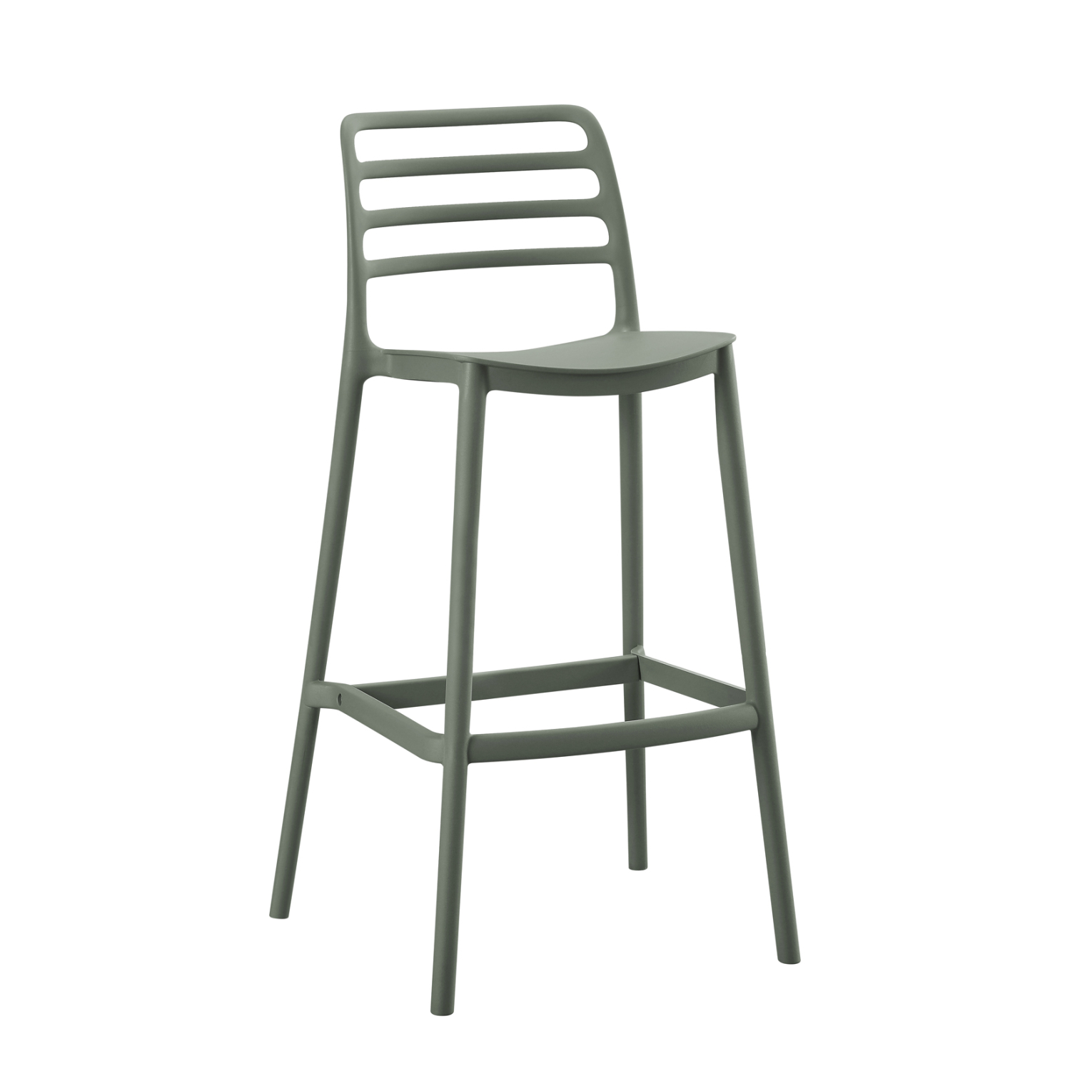 ΣΚΑΜΠΟ BAR ΠΟΛΥΠΡΟΠΥΛΕΝΙΟΥ SNOD OLIVE GREEN 37,2x50x101,5Υεκ. 1