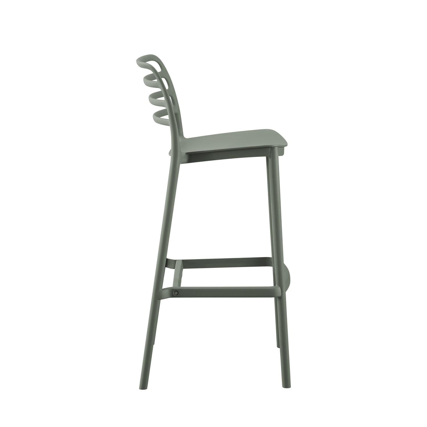 ΣΚΑΜΠΟ BAR ΠΟΛΥΠΡΟΠΥΛΕΝΙΟΥ SNOD OLIVE GREEN 37,2x50x101,5Υεκ. 3