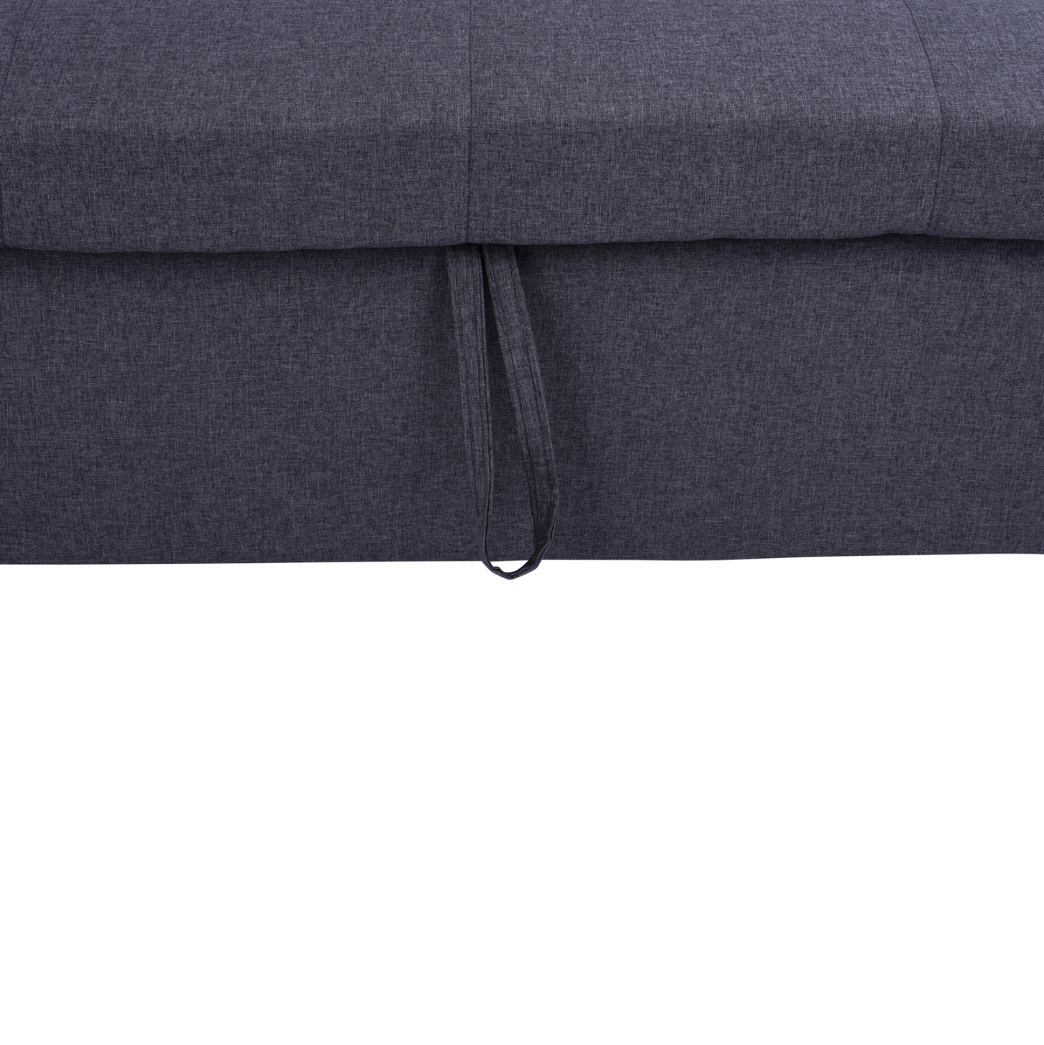 ΚΑΝΑΠΕΣ ΓΩΝΙΑ ΚΡΕΒΑΤΙ WAYNE 224x147x85Υεκ. ΓΚΡΙ ΥΦΑΣΜΑ 9