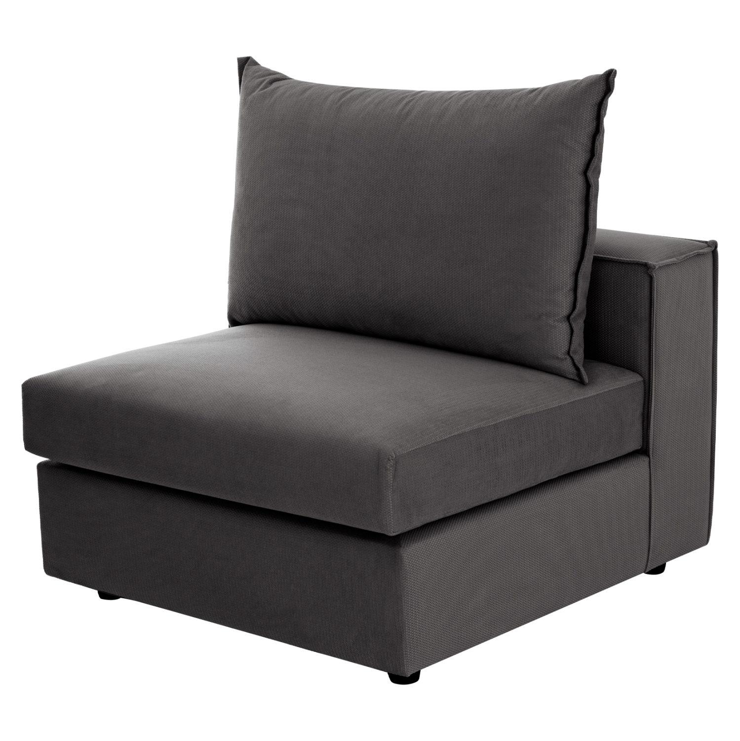 ΚΑΝΑΠΕΣ ΓΩΝΙΑ ΠΟΛΥΜΟΡΦΙΚΟΣ MONZA ΥΦΑΣΜΑ ΑΛΕΚΙΑΣΤΟ ΓΚΡΙ 265x195x98Yεκ. 7