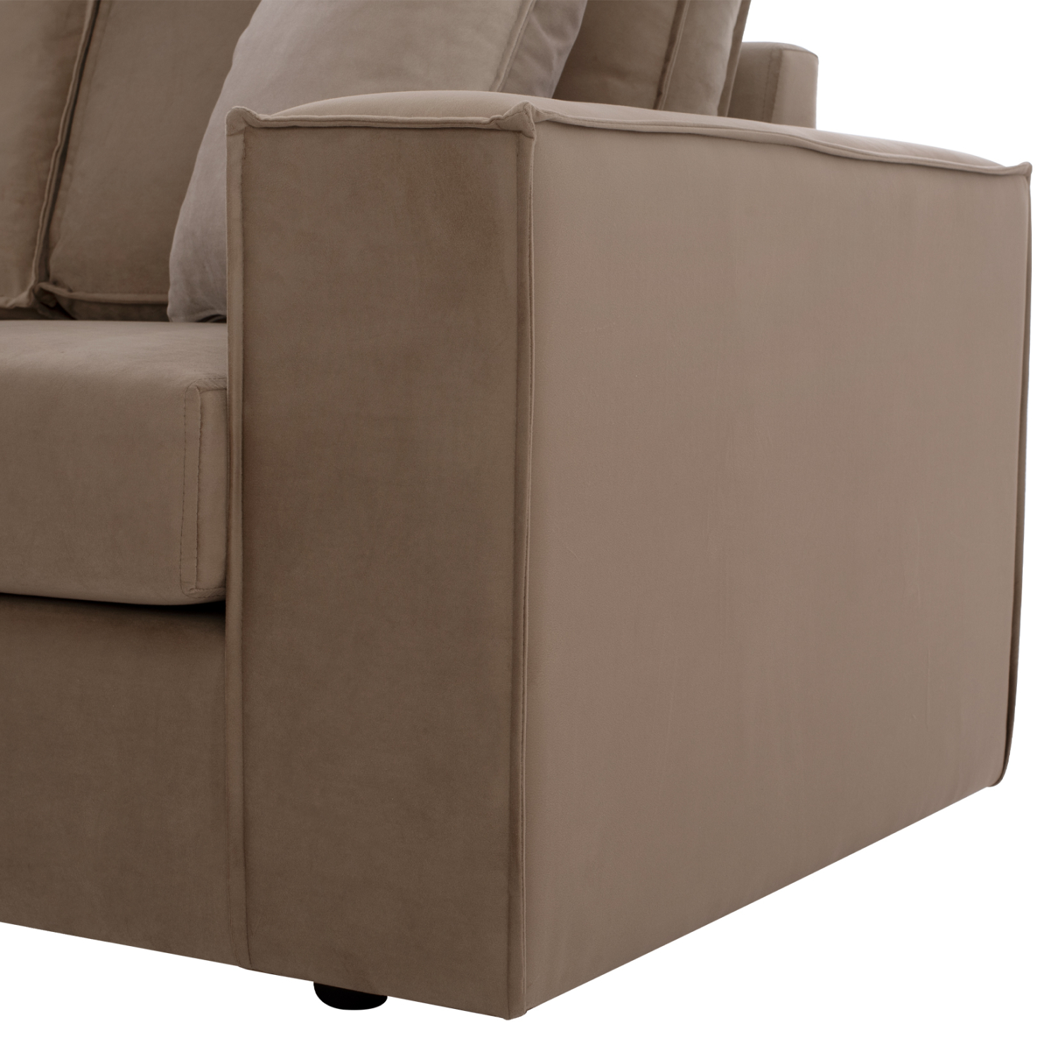 ΚΑΝΑΠΕΣ ΓΩΝΙΑ ΑΝΑΣΤΡΕΨΙΜΗ MONACO ΥΦΑΣΜΑ ΑΛΕΚΙΑΣΤΟ ΚΑΦΕ ΜΠΕΖ 240x170x86Υεκ. 9