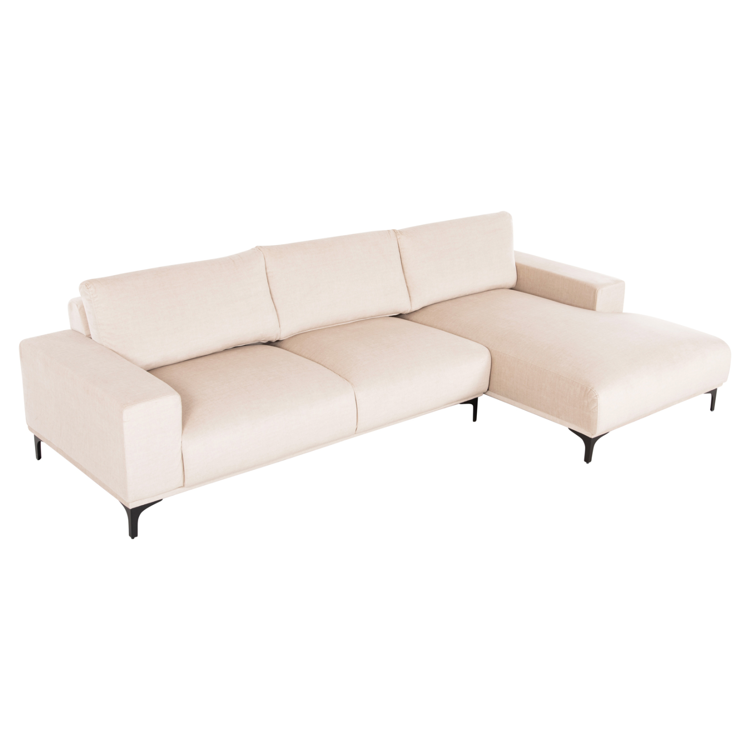 ΚΑΝΑΠΕΣ ΓΩΝΙΑ (ΔΕΞΙΑ) NOA ΕΚΡΟΥ ΥΦΑΣΜΑ 288x90-157x67-80Υεκ. 1