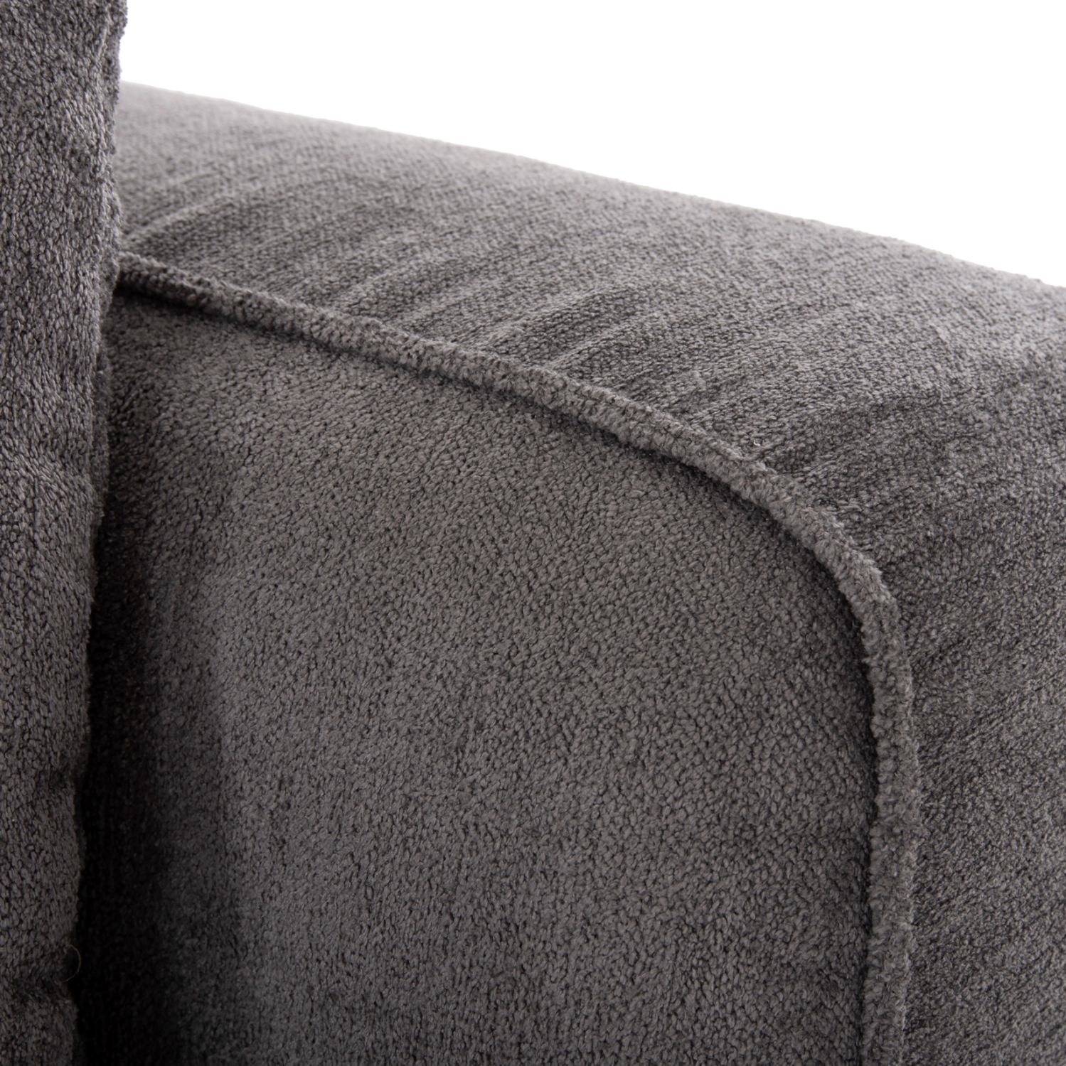 ΚΑΝΑΠΕΣ ΓΩΝΙΑ (ΑΡΙΣΤΕΡΗ) 3-ΘΕΣΙΟΣ GRACE ΓΚΡΙ ΥΦΑΣΜΑ 252x160x70-90Υεκ 9