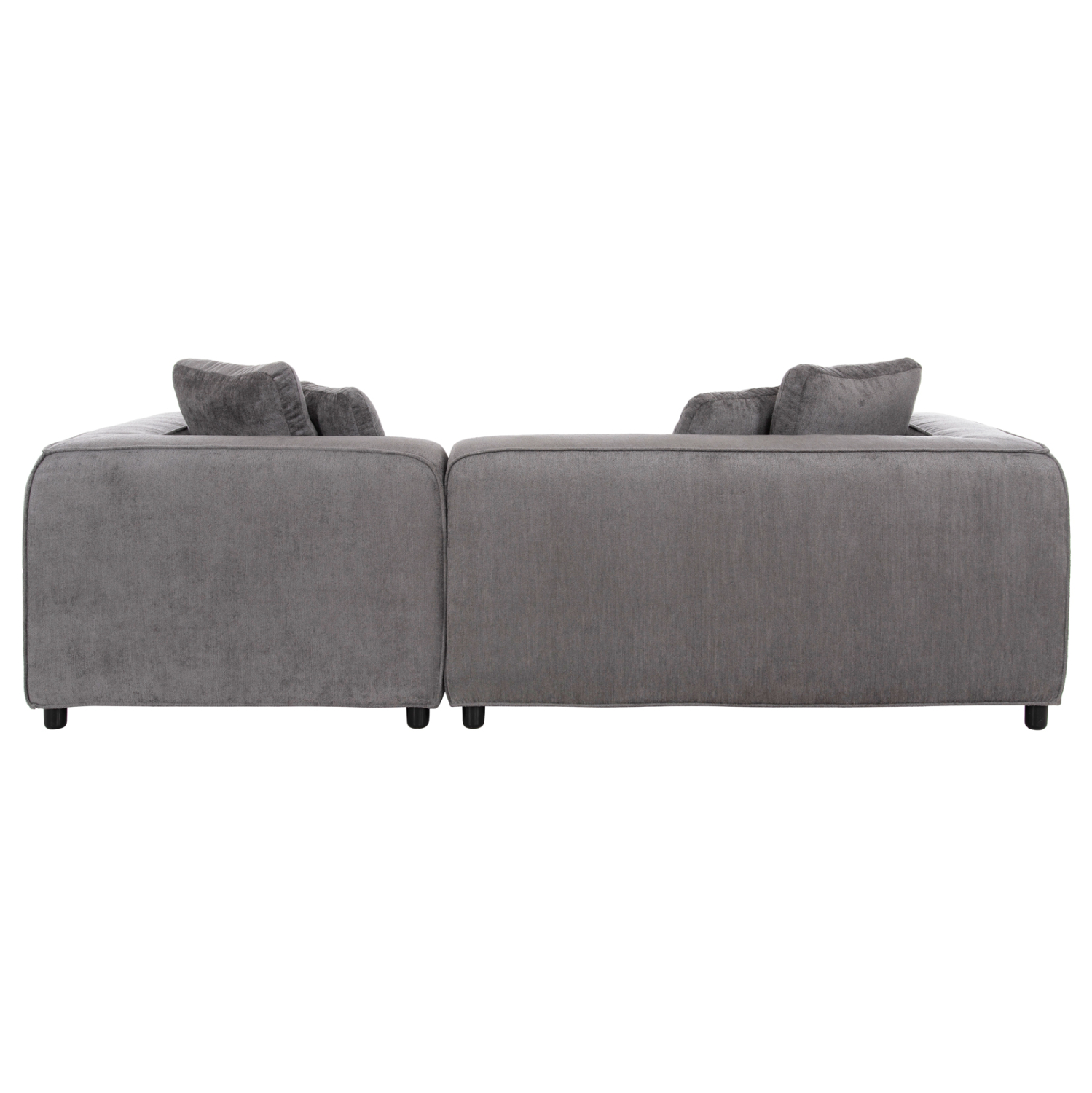 ΚΑΝΑΠΕΣ ΓΩΝΙΑ 3-ΘΕΣΙΟΣ GRACE ΓΚΡΙ ΥΦΑΣΜΑ 252x105-160x70-90Υεκ. 5