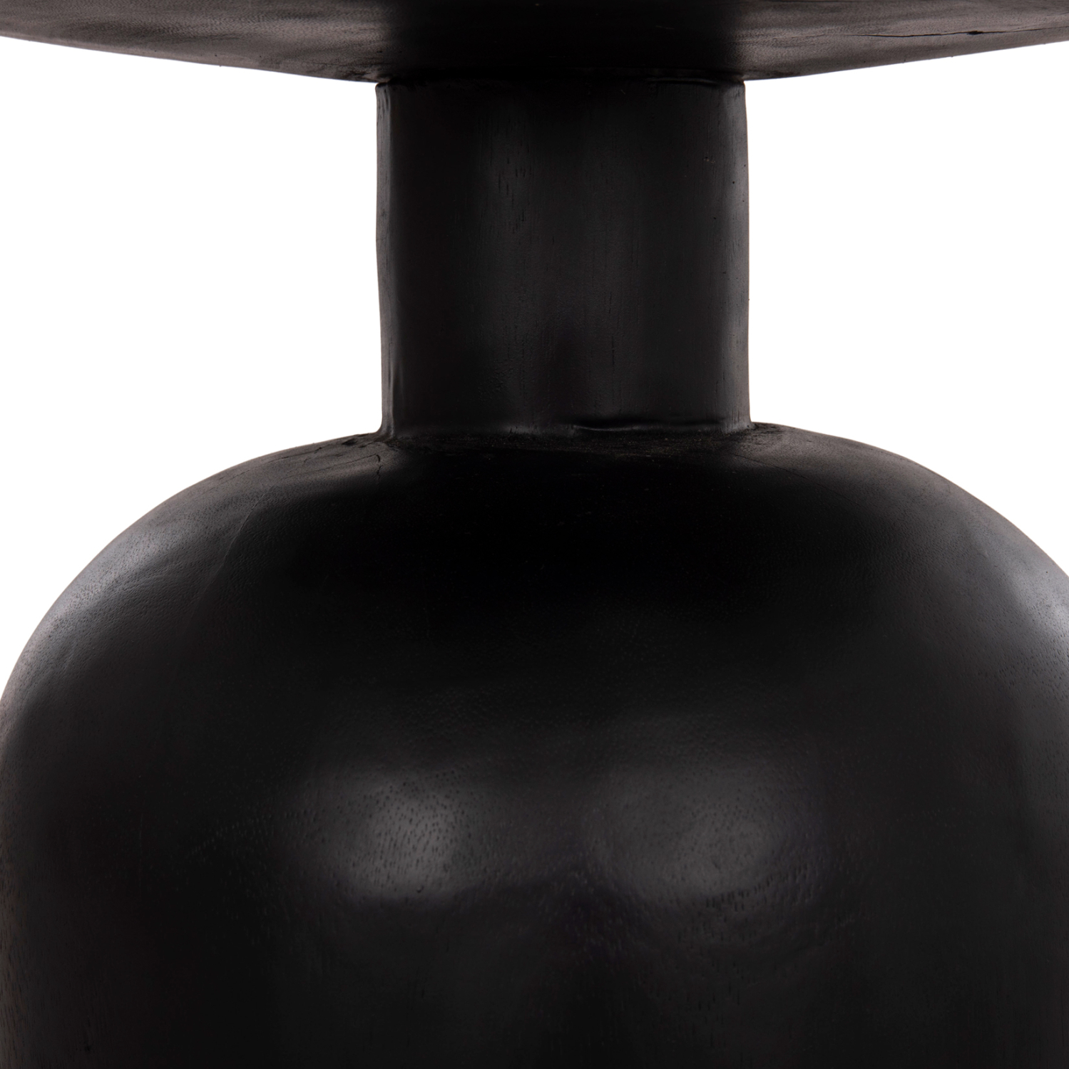 ΒΟΗΘΗΤΙΚΟ ΤΡΑΠΕΖΑΚΙ PUMBE-s ΞΥΛΟ SUAR--ΜΑΥΡΟ Φ40x40Υεκ 5