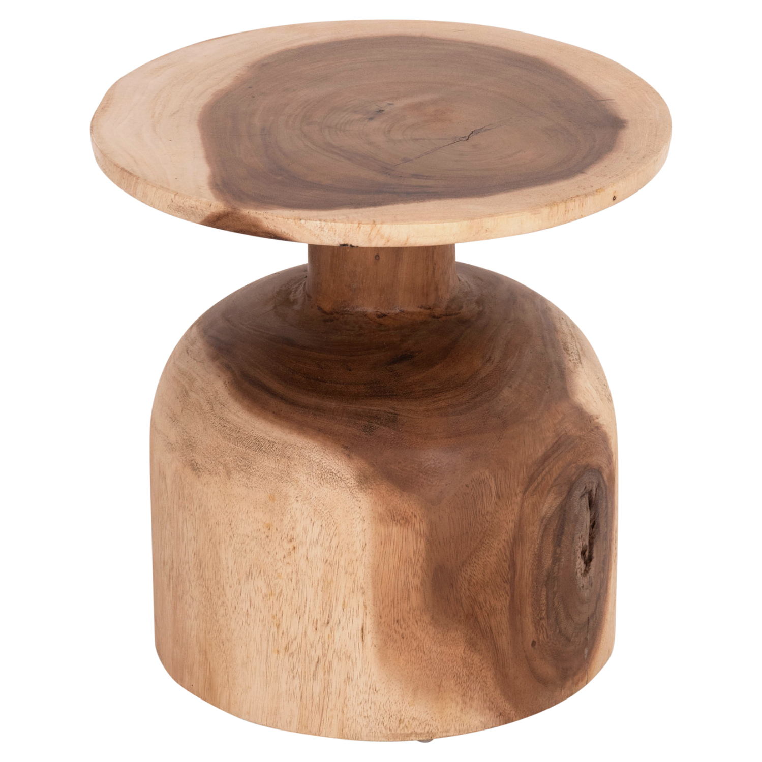 ΒΟΗΘΗΤΙΚΟ ΤΡΑΠΕΖΑΚΙ PUMBE-s ΞΥΛΟ SUAR--ΦΥΣΙΚΟ Φ40x40Υεκ 5