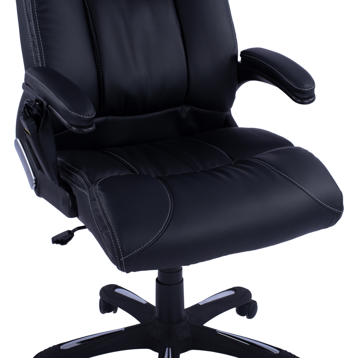 ΚΑΡΕΚΛΑ ΓΡΑΦΕΙΟΥ THORIN ΜΕ MASSAGE ΜΑΥΡΗ HOMEMARKT 62x70x127Y εκ. 8