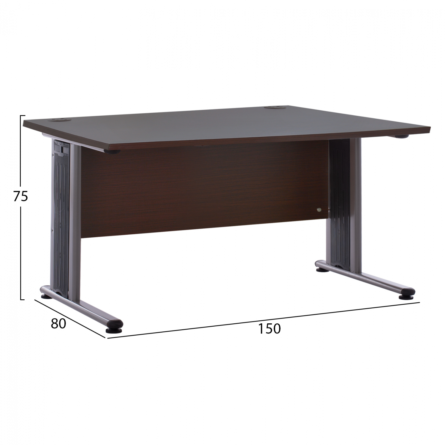 ΓΡΑΦΕΙΟ ΕΠΑΓΓΕΛΜΑΤΙΚΟ VALDEN WENGE 150X80X75 2