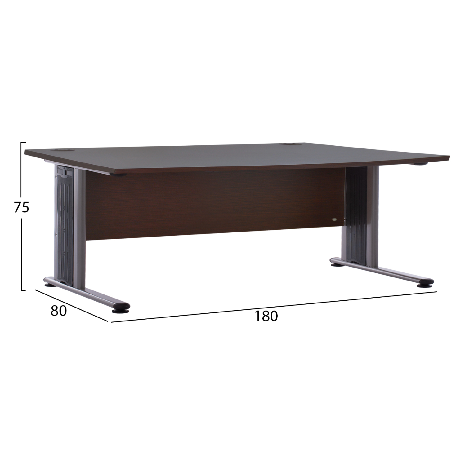 ΓΡΑΦΕΙΟ ΕΠΑΓΓΕΛΜΑΤΙΚΟ VALDEN WENGE 180X80X75 2