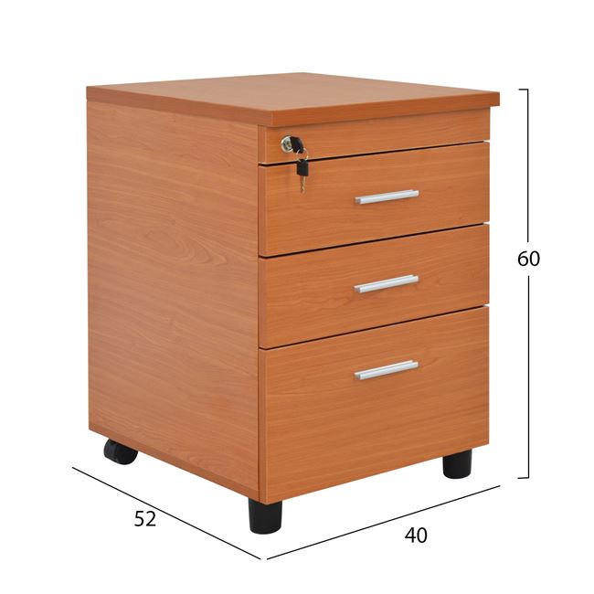 ΣΥΡΤΑΡΙΕΡΑ ΓΡΑΦΕΙΟΥ VANCE ΕΠΑΓΓΕΛΜΑΤΙΚΗ ΚΕΡΑΣΙ 40x40x55Y εκ. 2