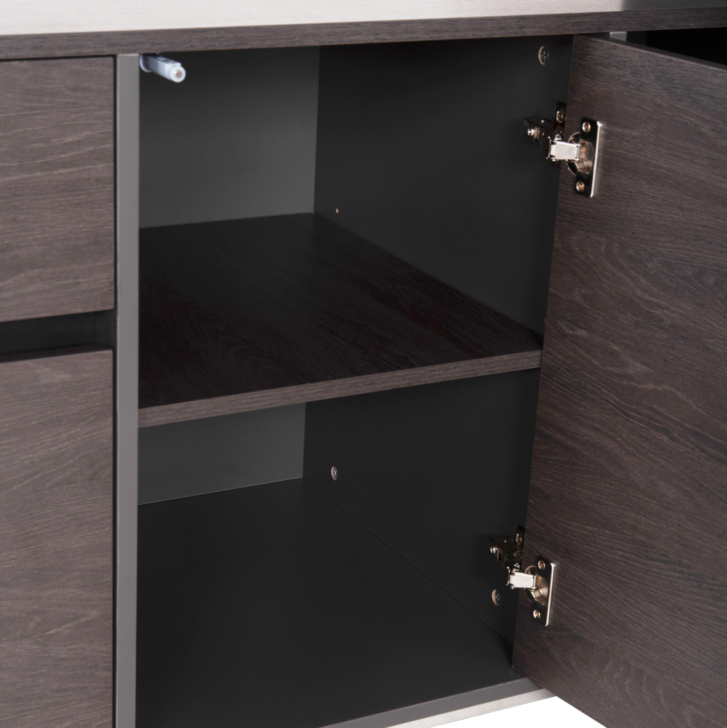 ΓΡΑΦΕΙΟ ΕΠΑΓΓΕΛΜΑΤΙΚΟ ΑΡΙΣΤΕΡΗ ΓΩΝΙΑ ROSEWOOD L 220X180X76Υεκ. 8